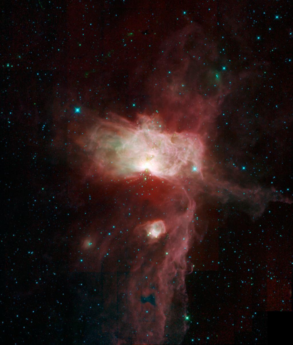 1024x1203 Space Image. A Flame in Orion's Belt
