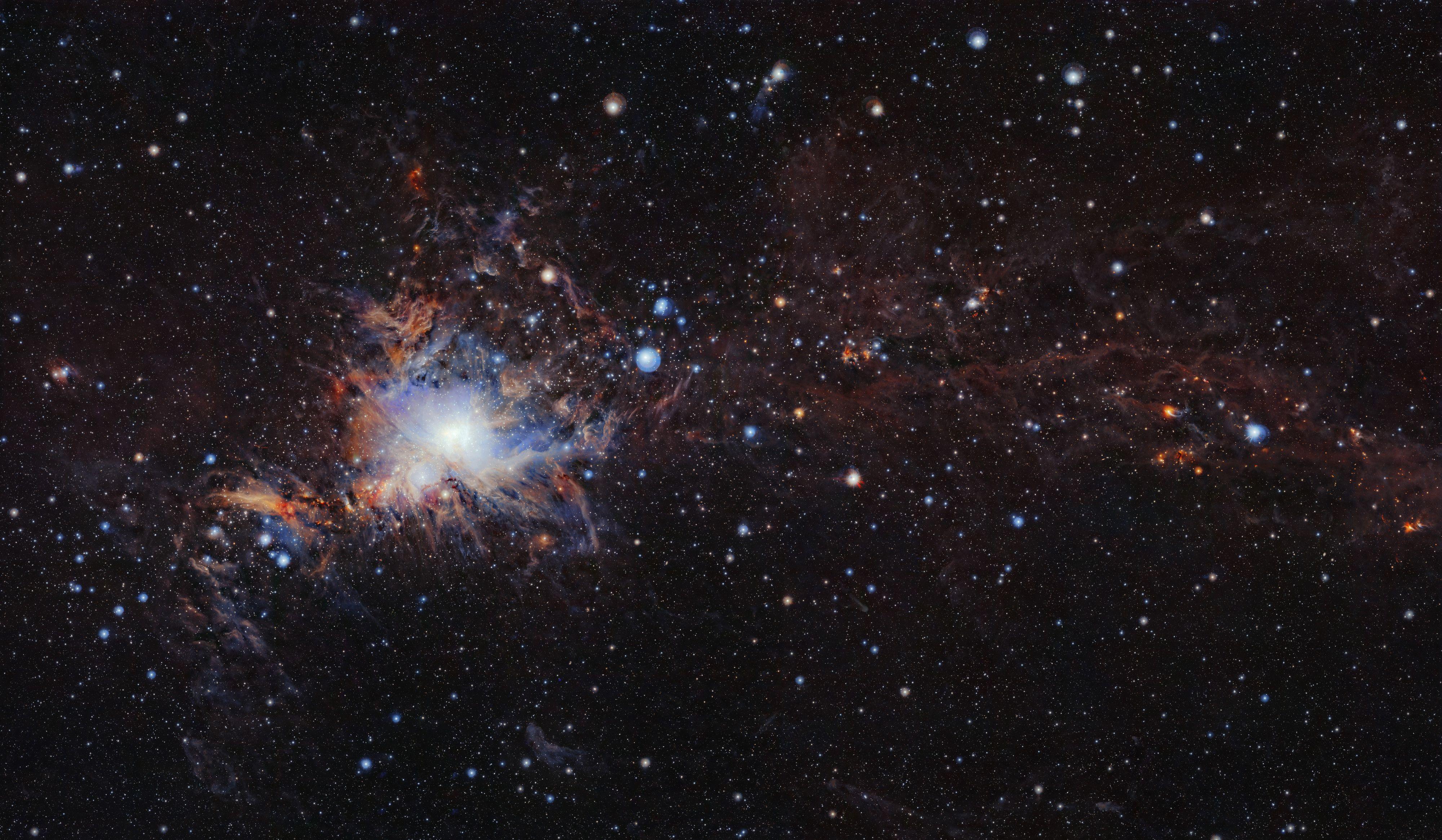 4000x2331 Spectacular new image of Orion A