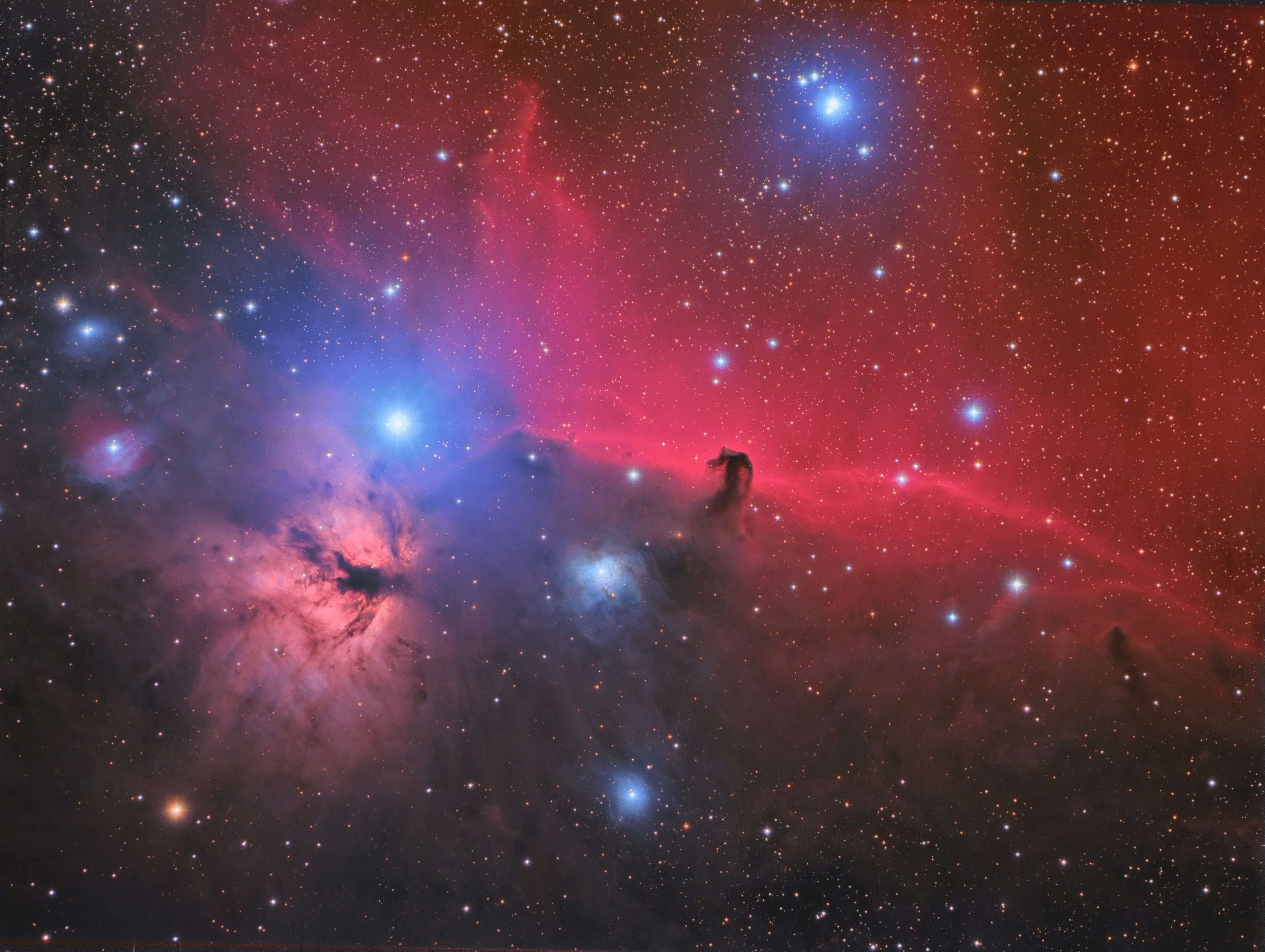 3326x2504 My image of the famous Horsehead Nebula located within Orion's