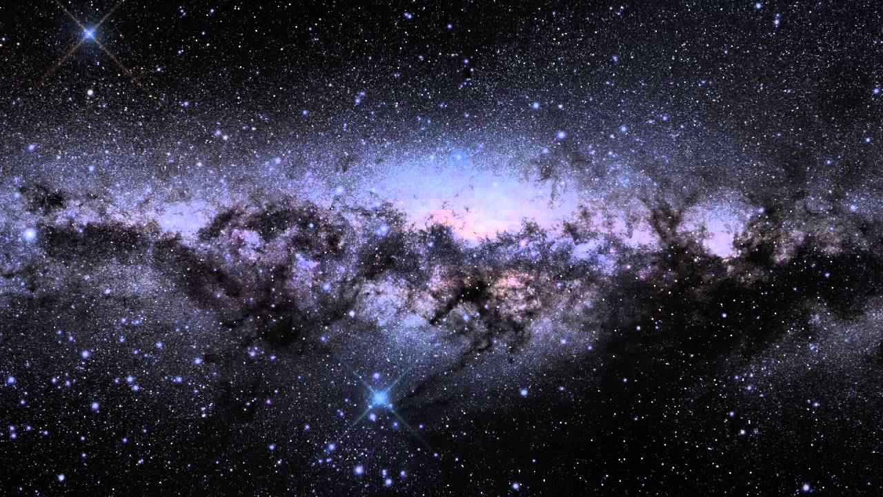 1280x720 Orion Belt of the Milkey Way Galaxy Free Footage
