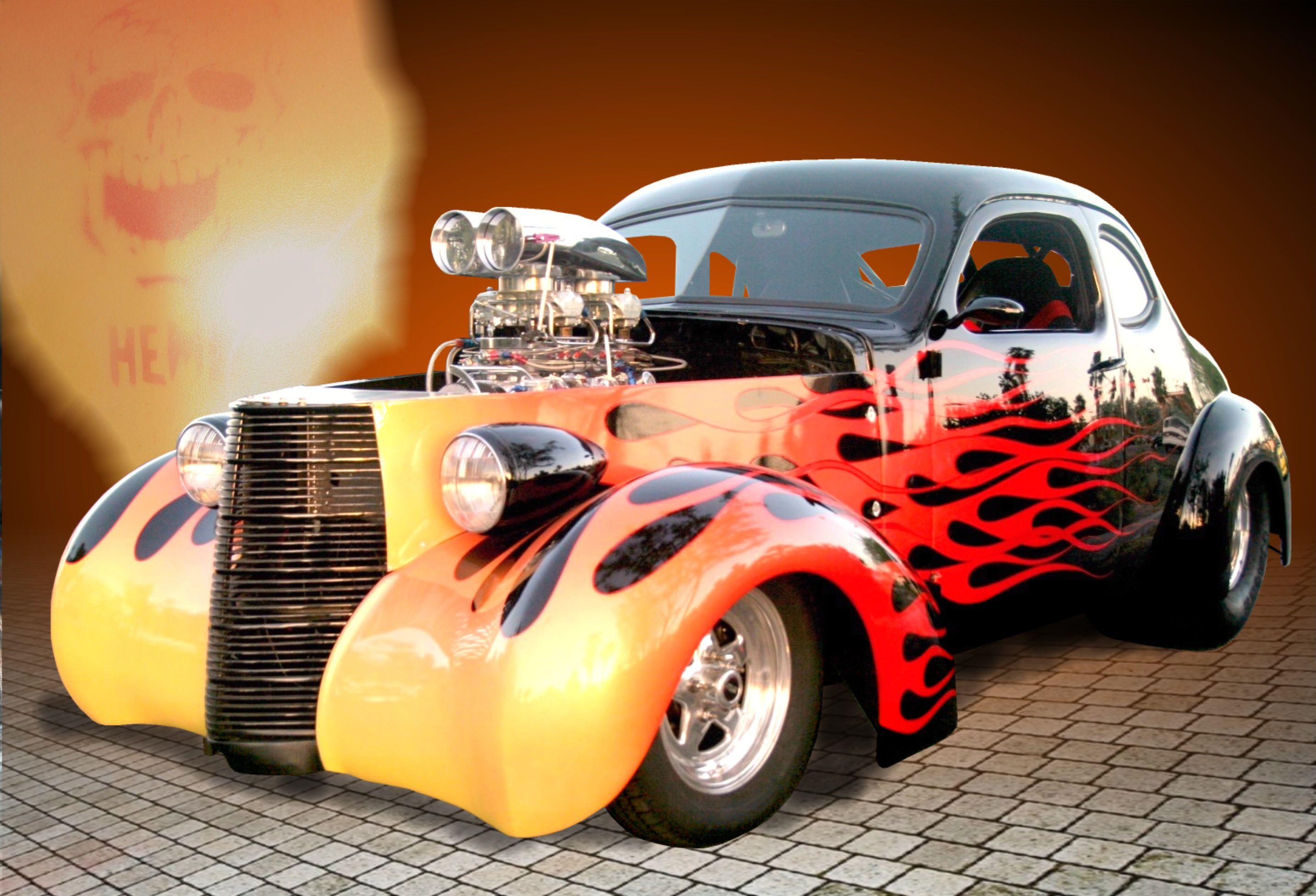 2864x1950 Hot Rod Cars Wallpaper image. Hot rods, Hot cars, Chevrolet