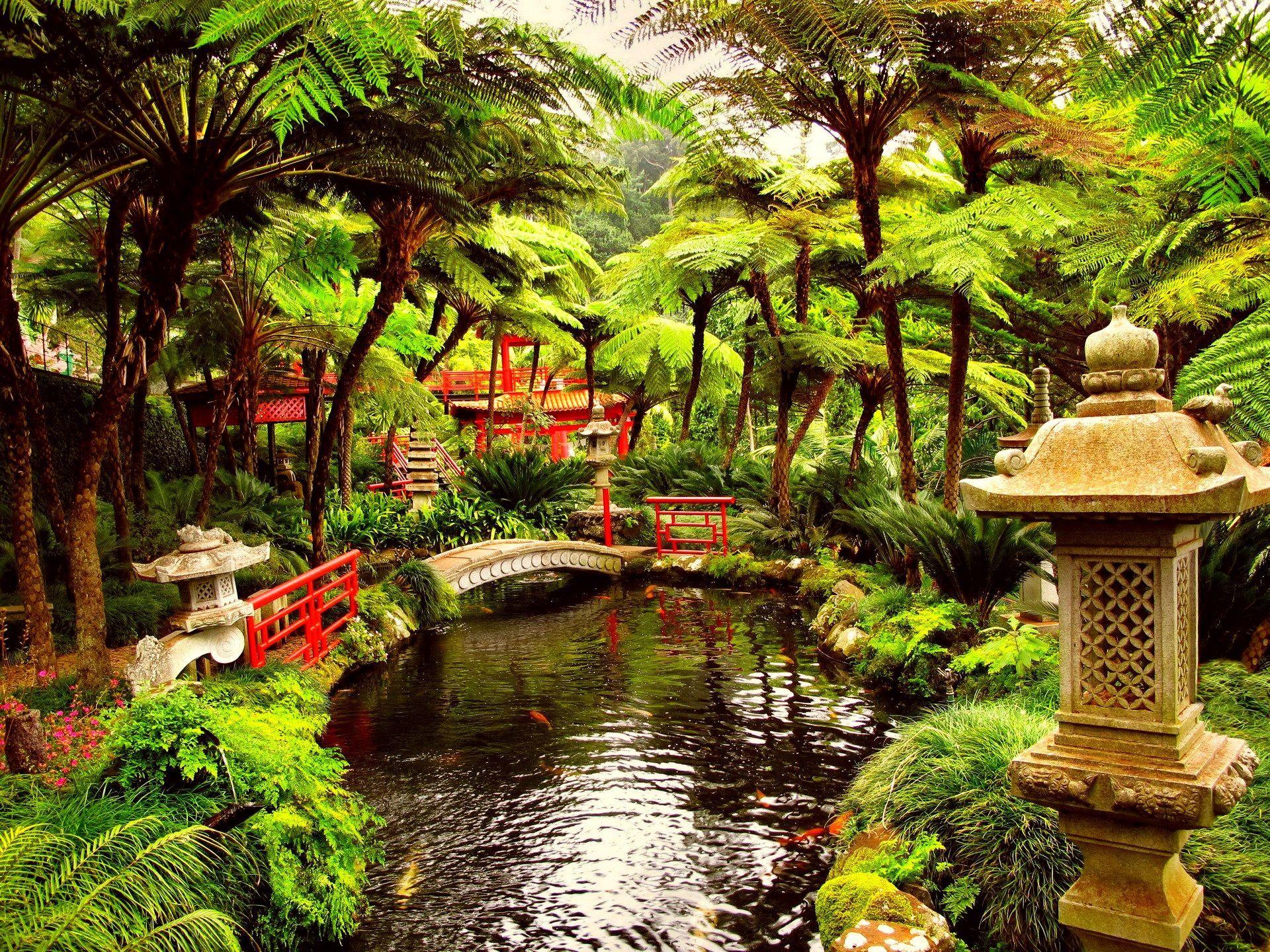1920x1440 Garden Wallpaper For Desktop