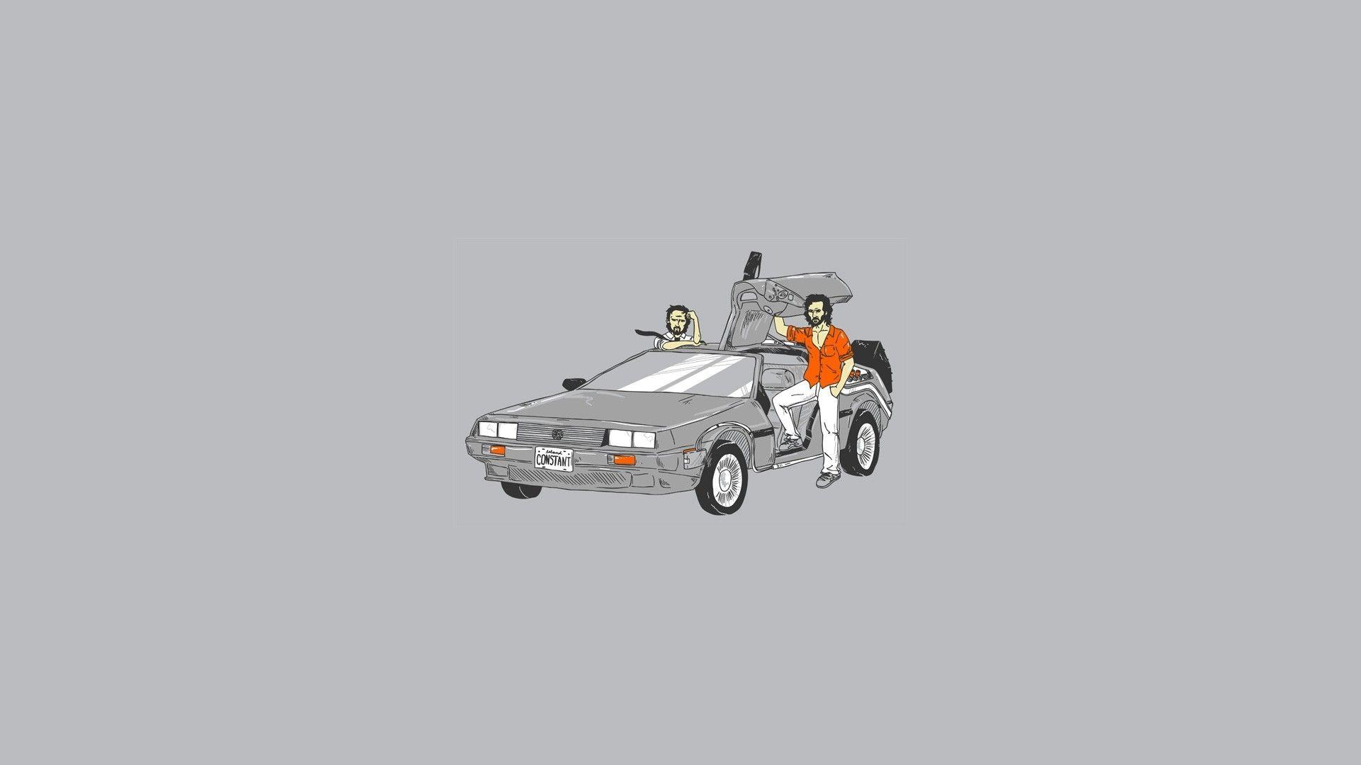 Minimalist Back To the Future Wallpapers - Top Free Minimalist Back To