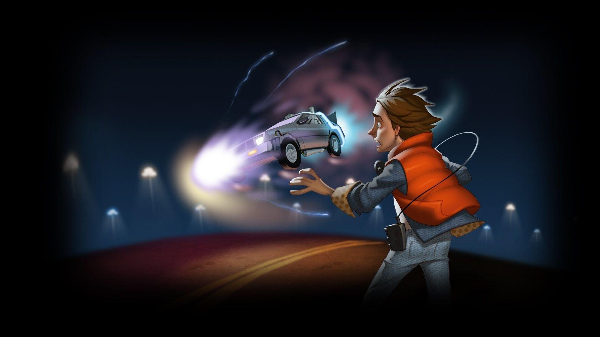 Minimalist Back To the Future Wallpapers - Top Free Minimalist Back To