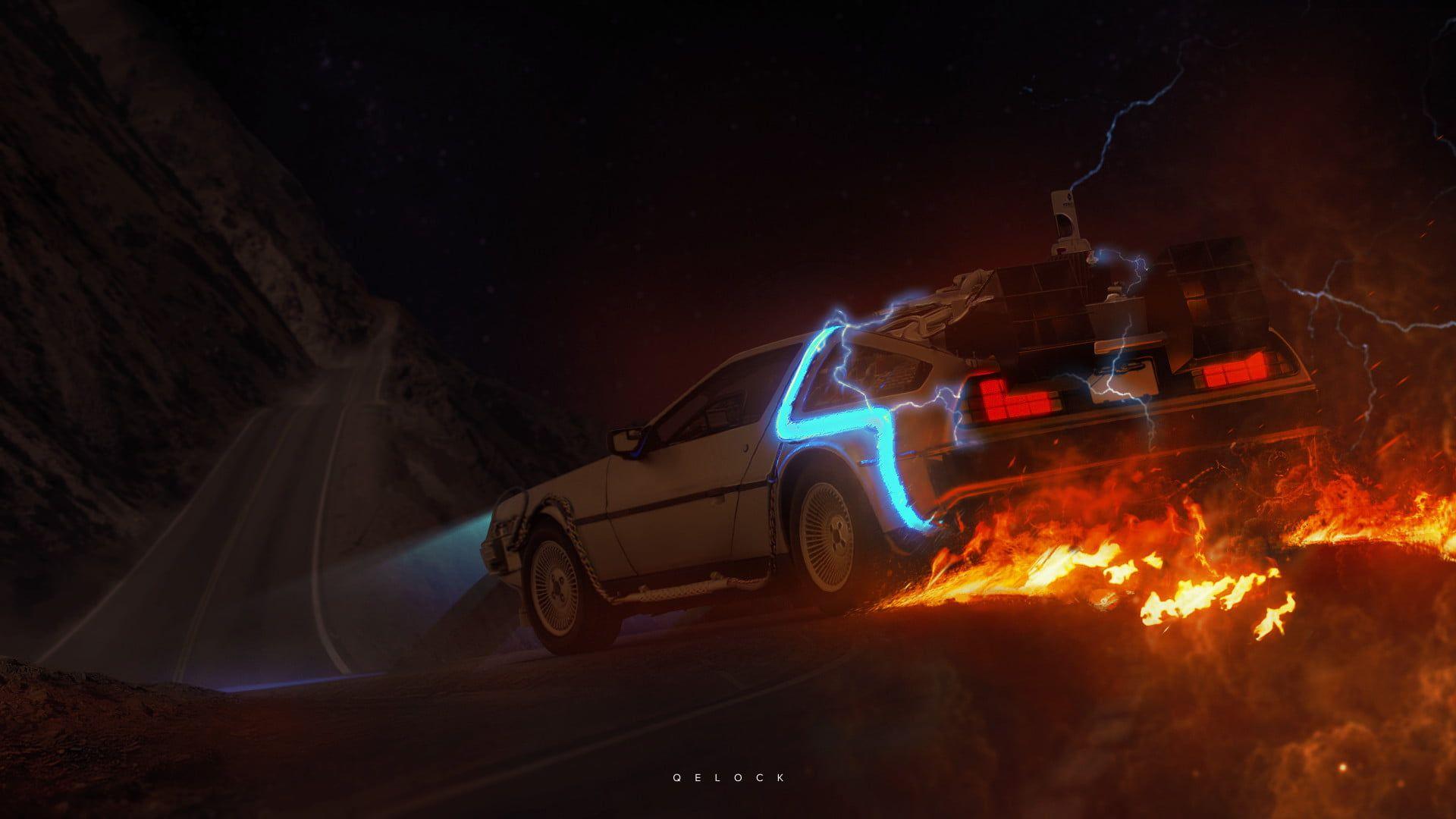 Minimalist Back To the Future Wallpapers - Top Free Minimalist Back To