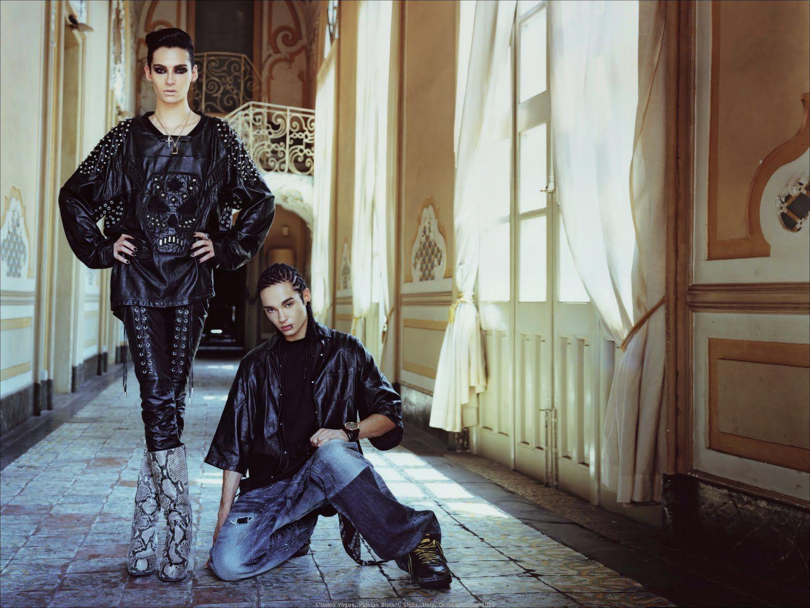 1600x1200 Bill and Tom Kaulitz from Tokio Hotel in Vogue. Bill Kaulitz