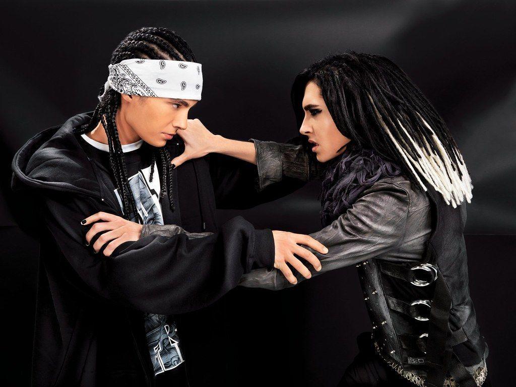 1024x768 Bill and Tom Kaulitz, photohoot for 2009 new album Humano