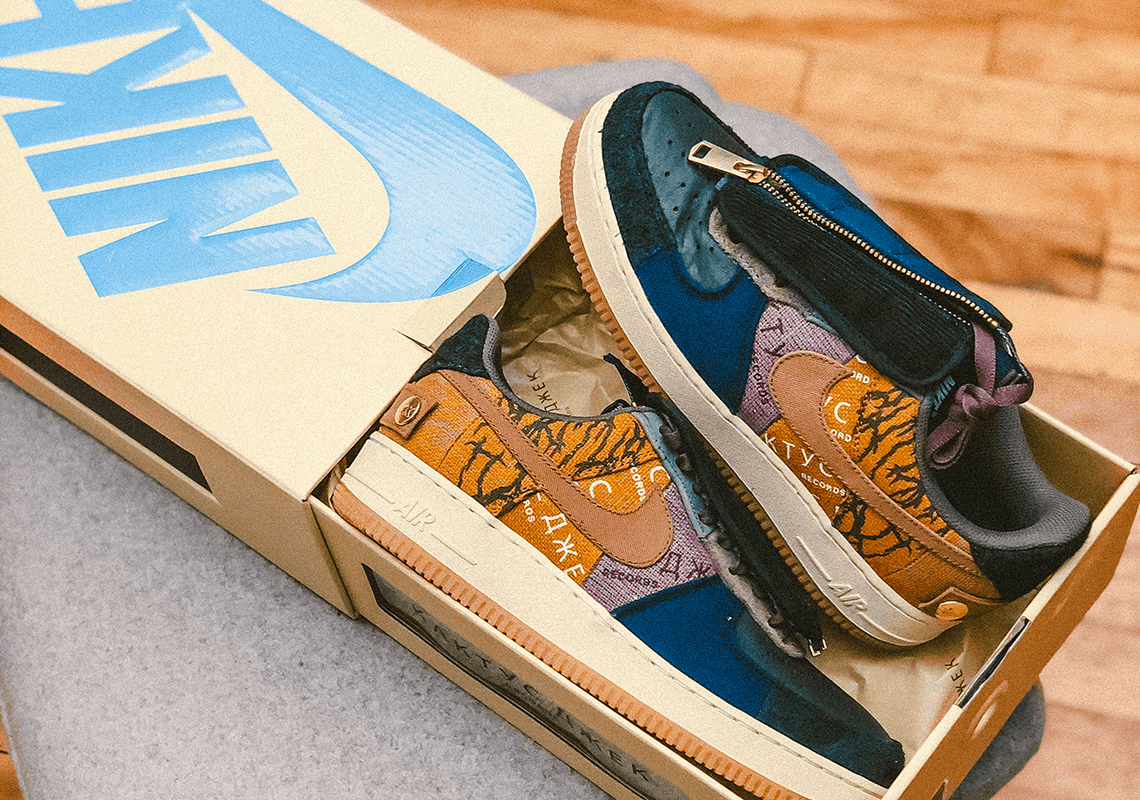 1140x800 Travis Scott x Nike Air Force 1 Cactus Jack Information