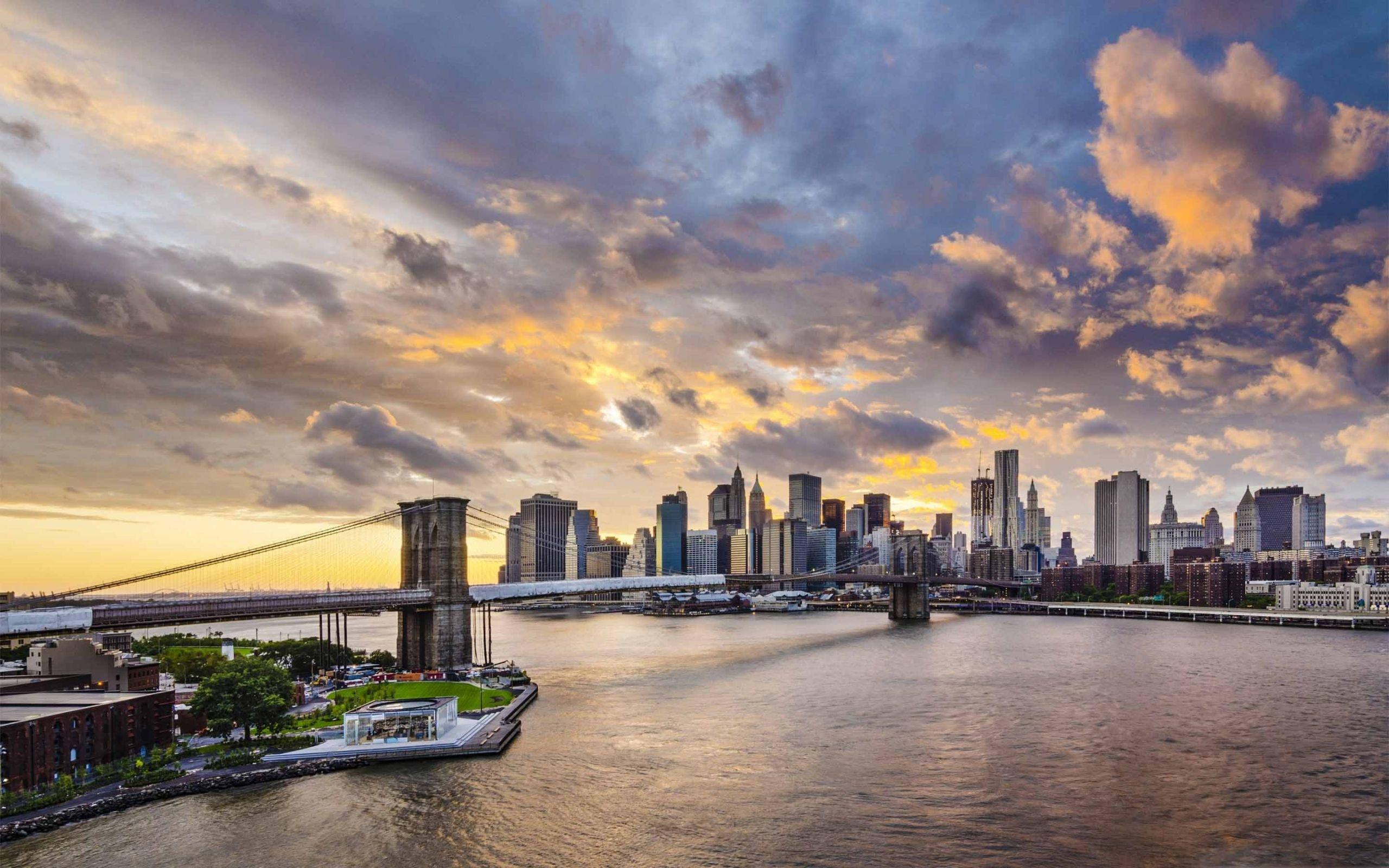 2560x1600 Brooklyn Bridge Mac Wallpaper Download