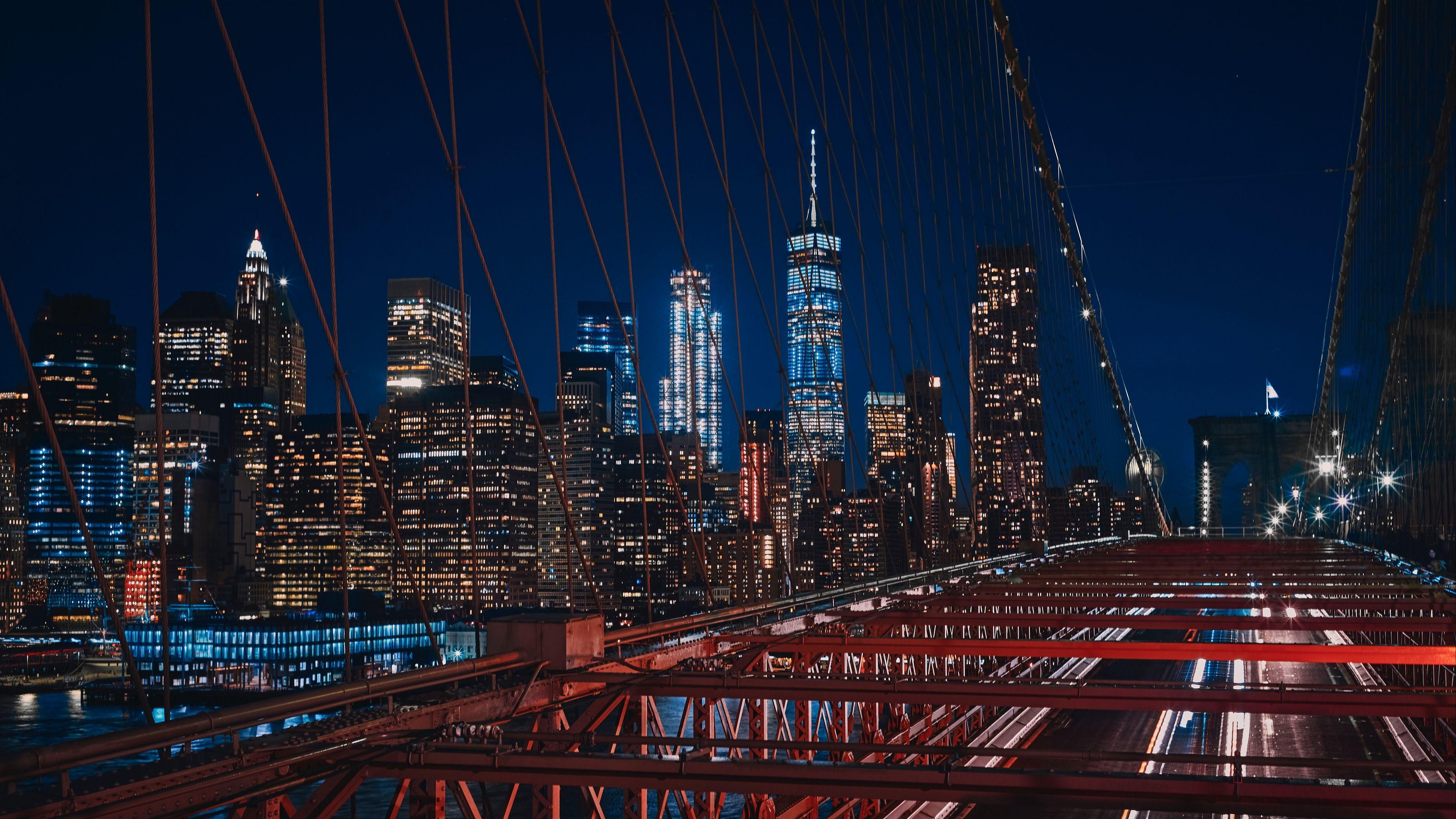 3840x2160 Wallpaper 4k new york, brooklyn, bridge, usa 4k bridge, Brooklyn