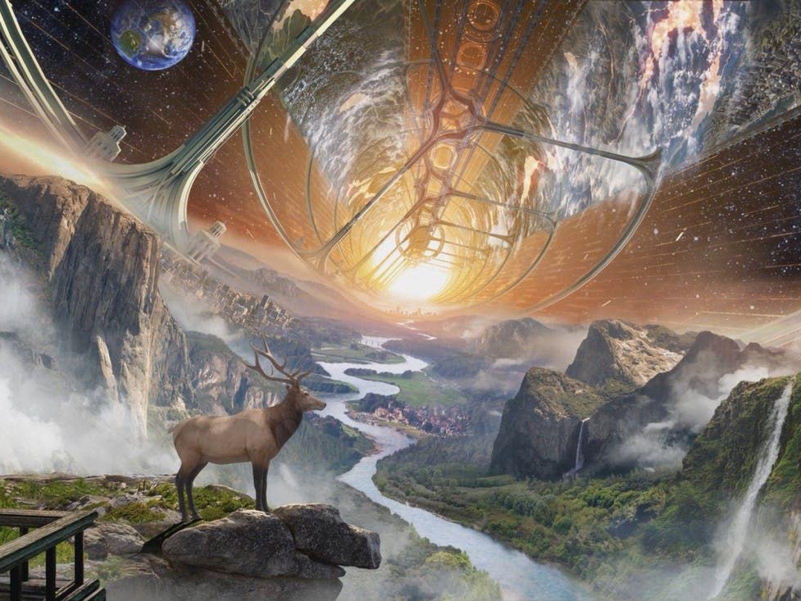 1600x1200 Jeff Bezos' Blue Moon Lander and Utopian Future Need These Science