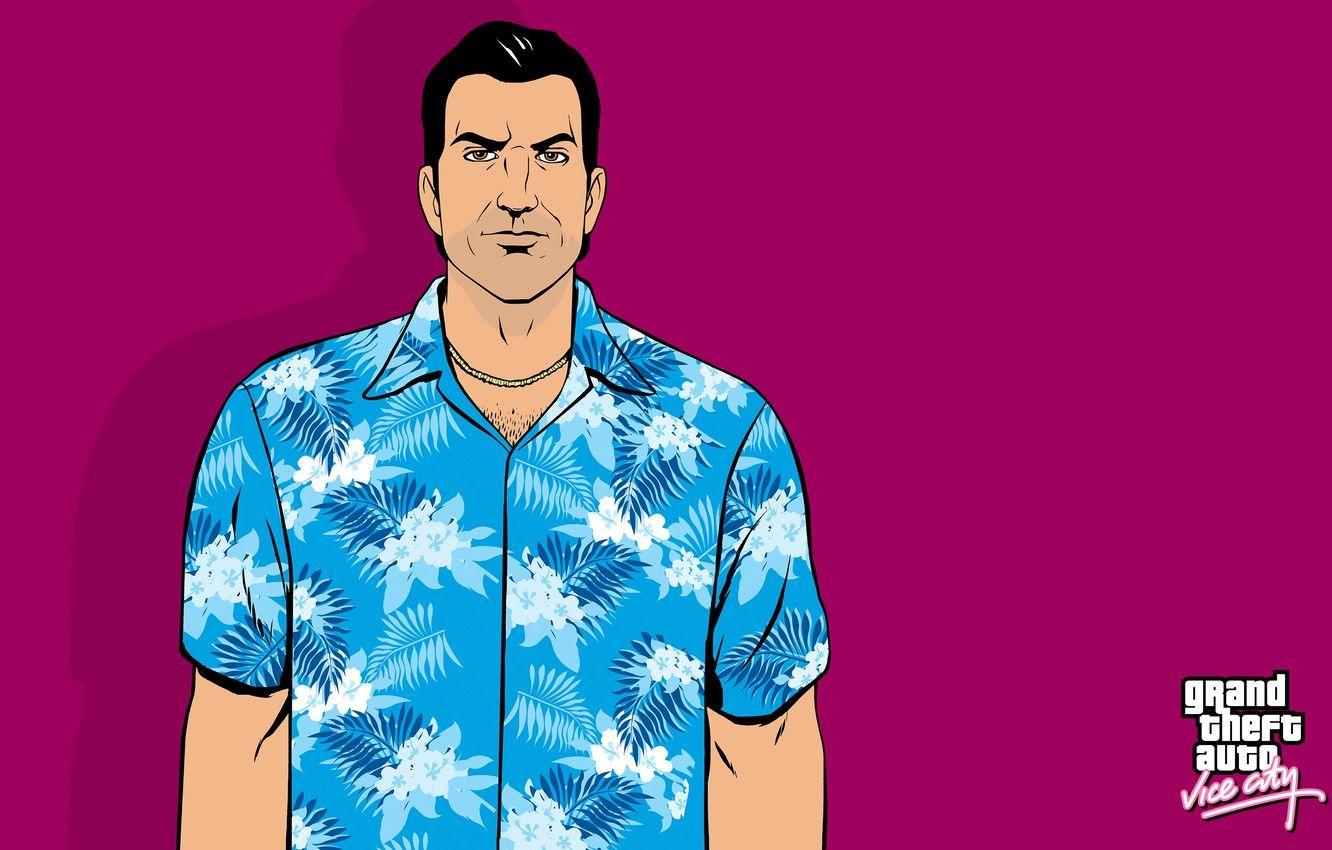 1332x850 Wallpaper GTA, Rockstar, Tommy Vercetti, Grand Theft Auto, Vice