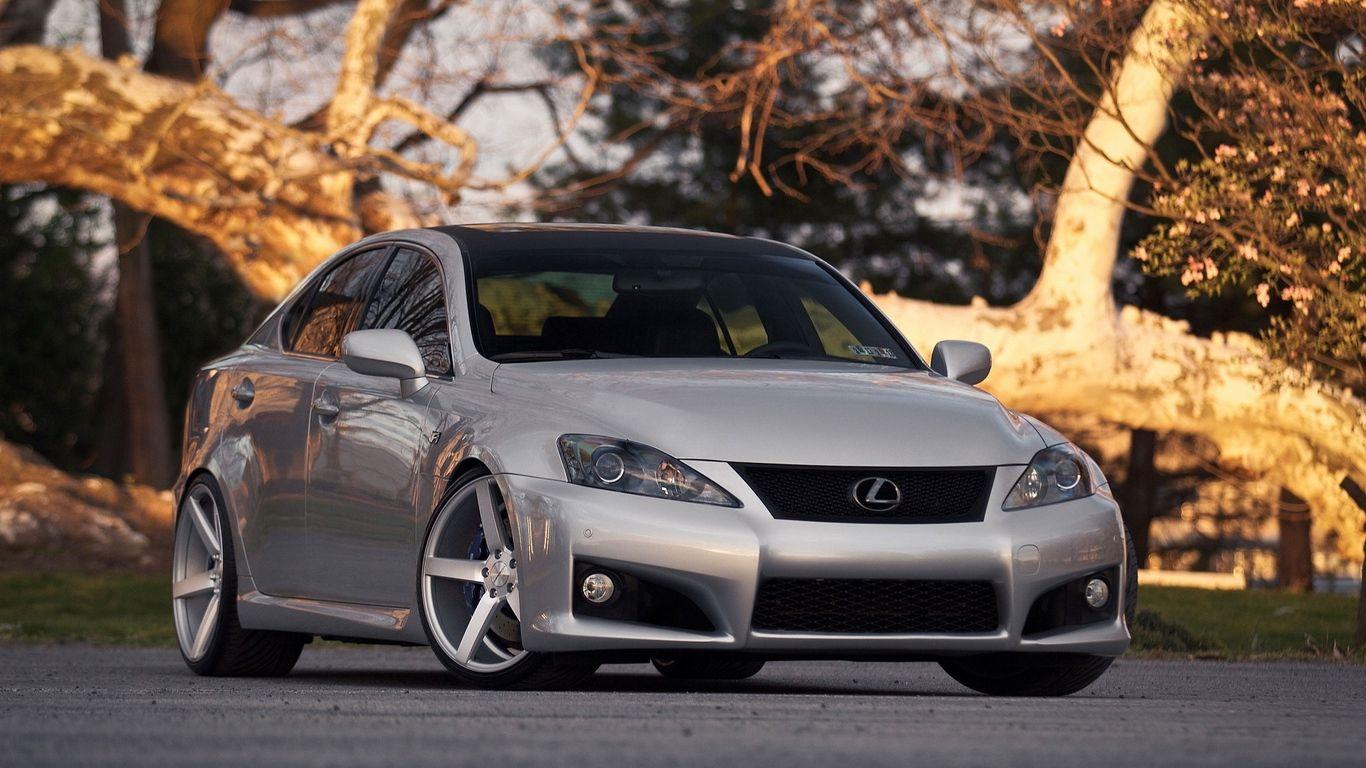 1366x768 Download wallpaper 1366x768 lexus is lexus, silver, front