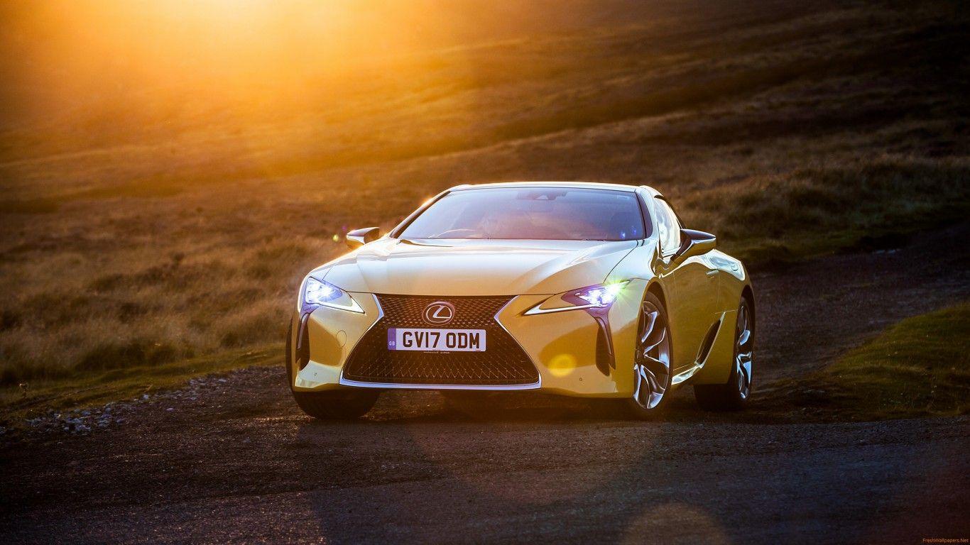 1366x768 Lexus LC 500 4K 2018 wallpaper