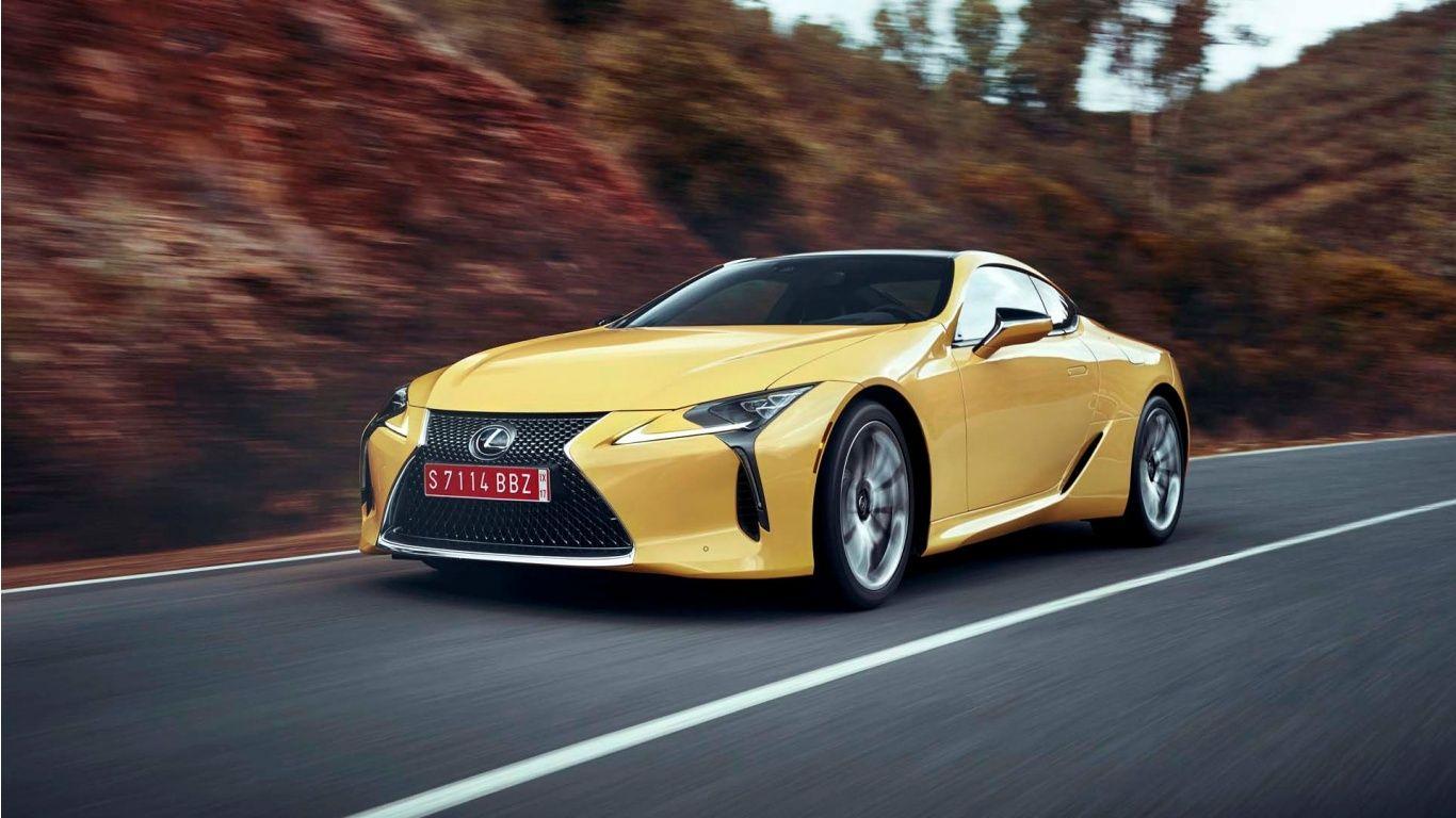 1366x768 Lexus LC 500 2018 Wallpaper