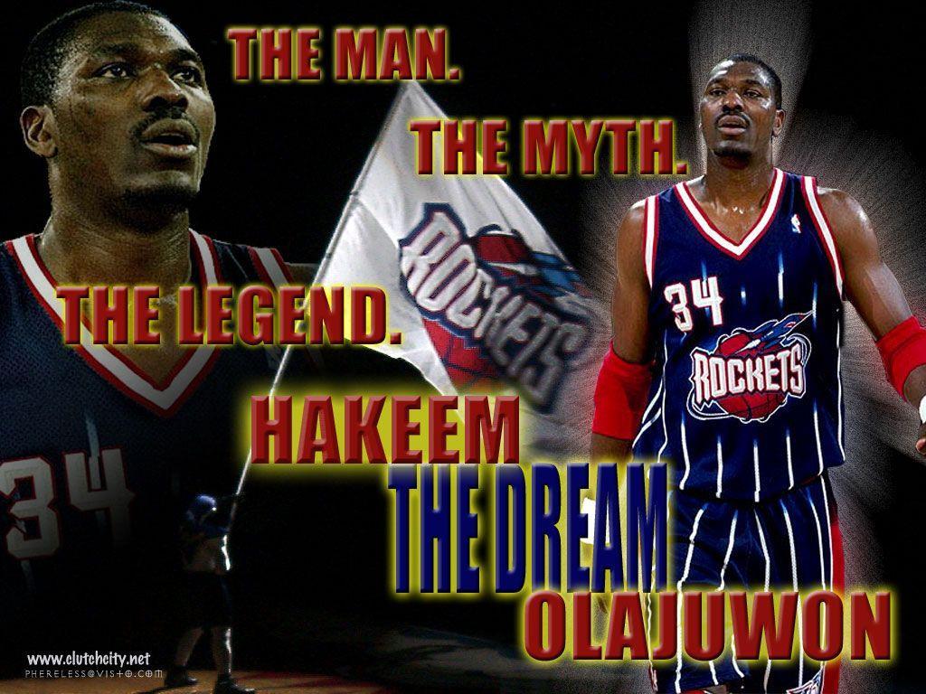 1024x768 Hakeem Olajuwon Wallpaper