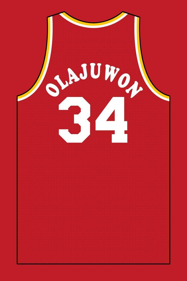 736x1104 Will Be Olajuwon Houston Rockets Jersey By Mutumbojr