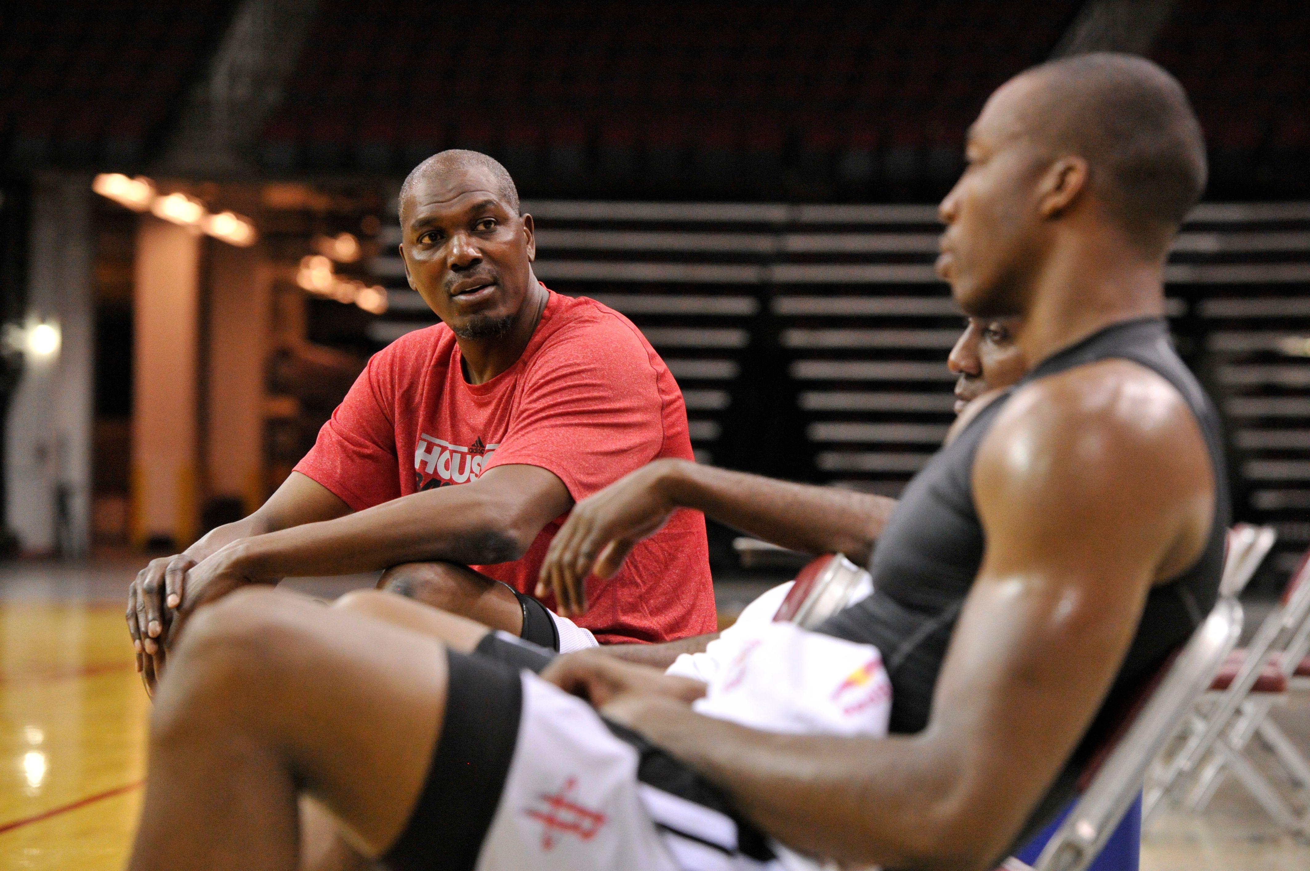 4256x2832 Dwight Howard And Hakeem Olajuwon Olajuwon James Harden