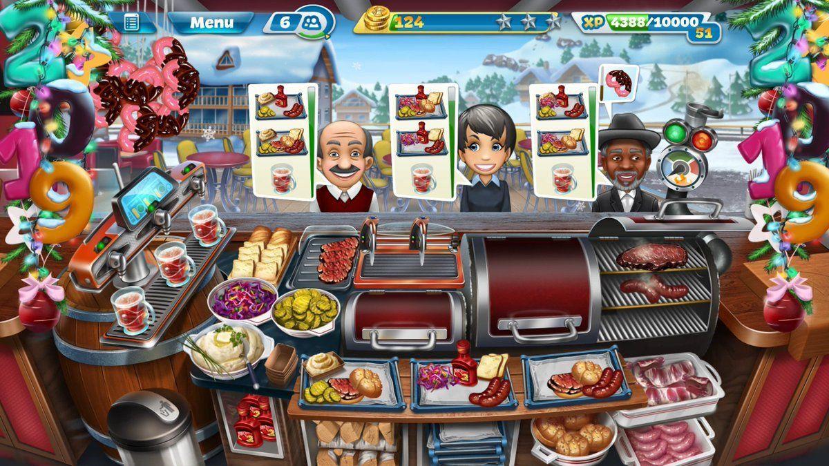 where is the ice cream bar in cooking fever