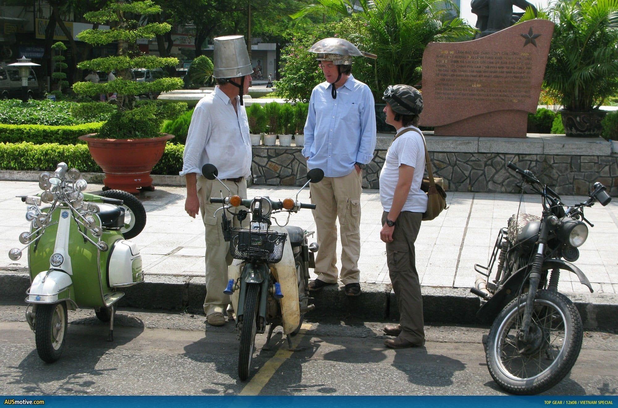 2000x1320 Three Assorted Color Motorcycles, Top Gear, Jeremy Clarkson, James