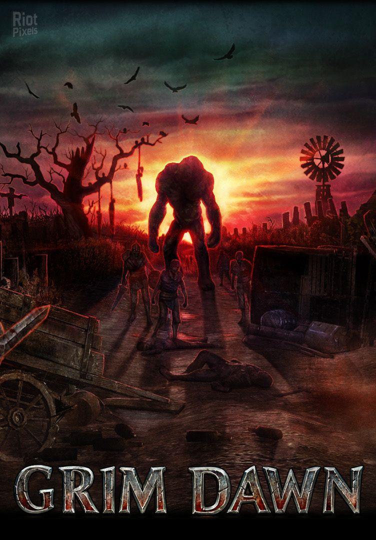 752x1080 Grim Dawn cover at Riot Pixels, image