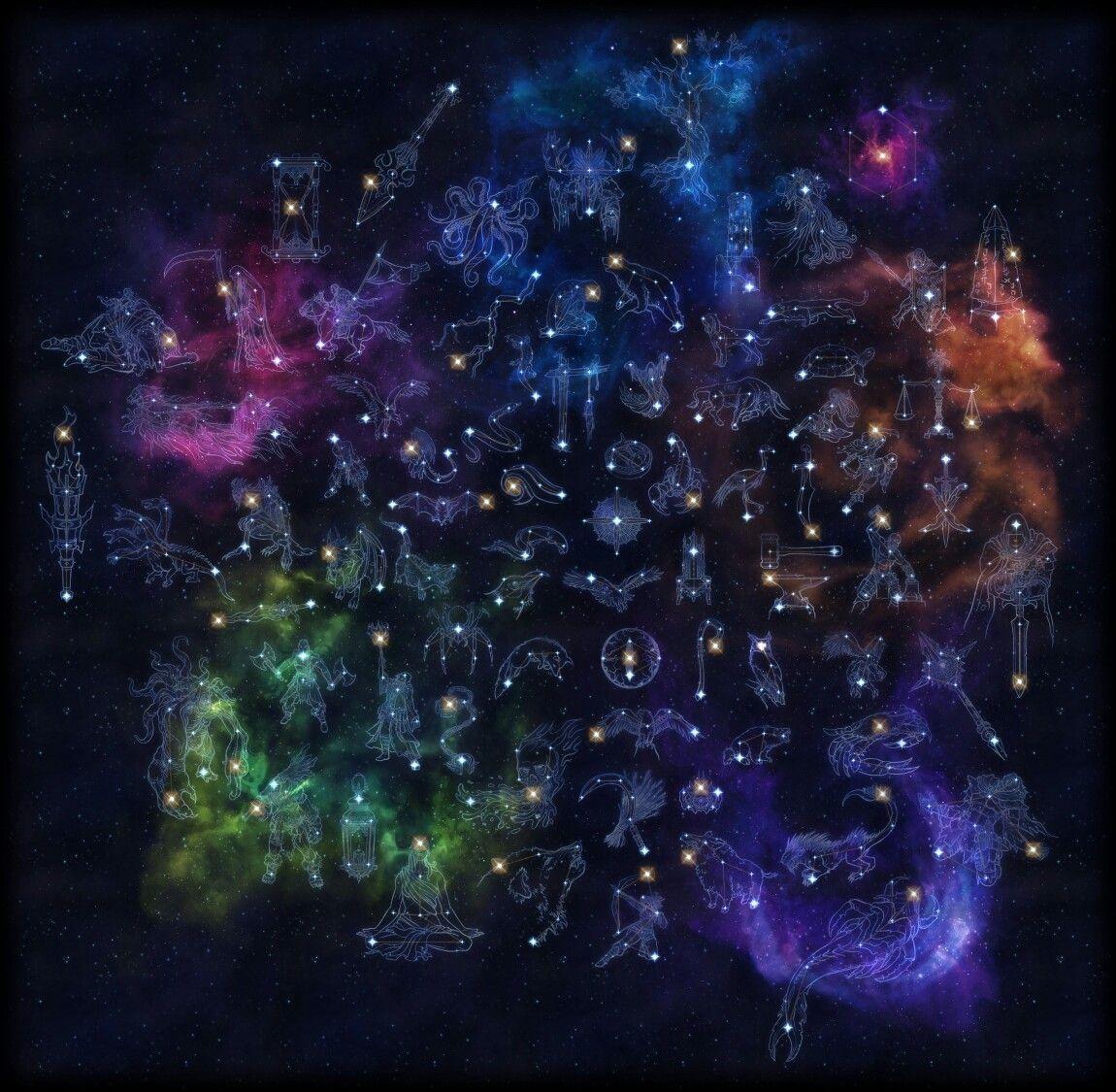 1150x1125 Grim Dawn Constellation Full Screen (From Wiki). Dawn, Game art