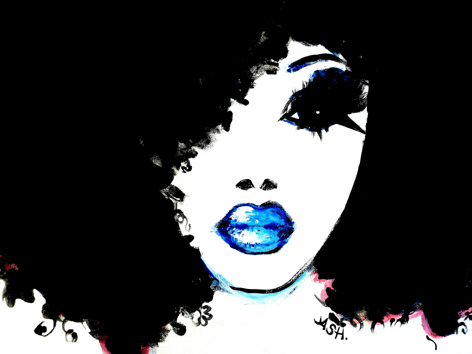 1600x1200 Free Natural Hair Silhouette, Download Free Clip Art, Free Clip