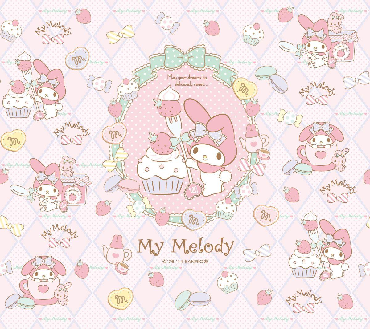 melody hello kitty wallpaper