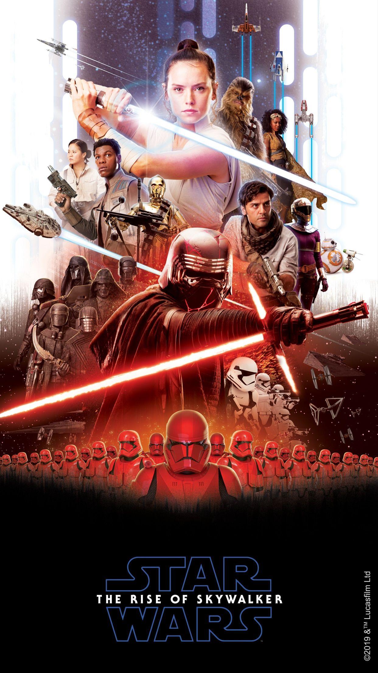 1242x2209 Star Wars: The Rise of Skywalker Mobile Wallpaper