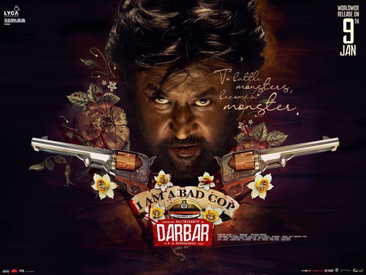 1200x900 Rajinikanth Wallpaper from Darbar