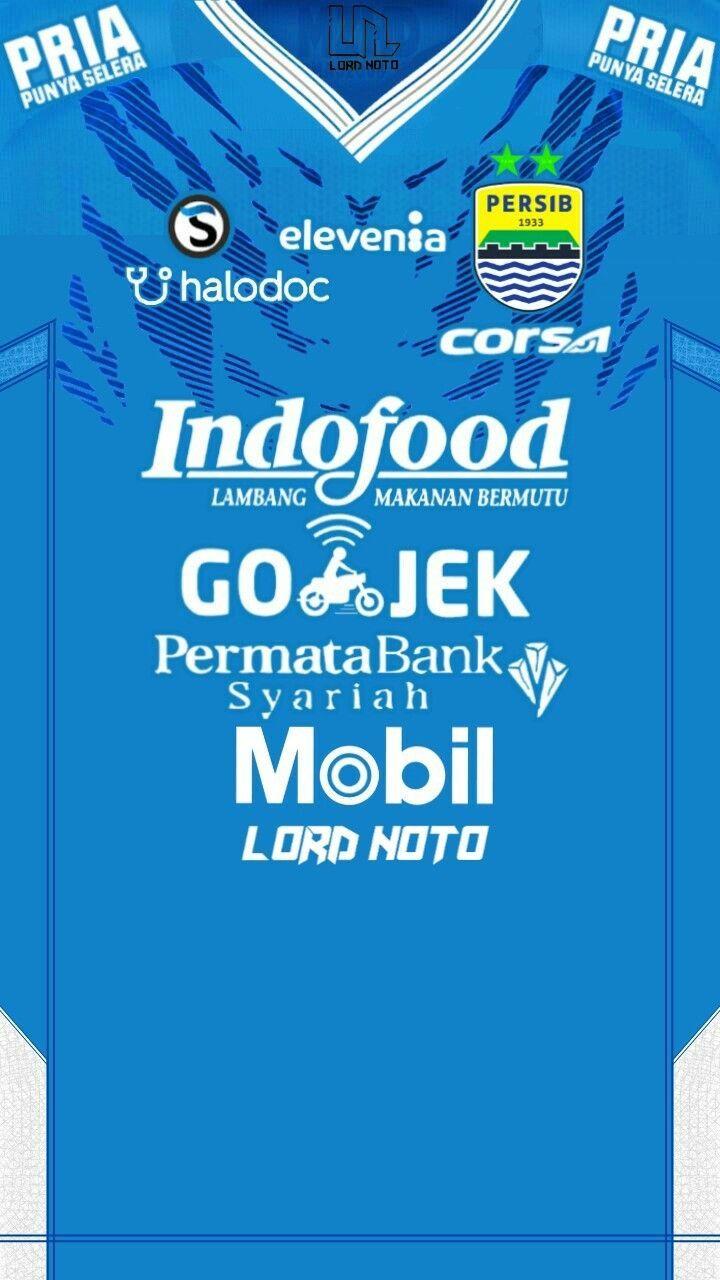 720x1280 Wallpaper Jersey PERSIB Bandung 2018 19 #Sportama. Sepak Bola, Produk
