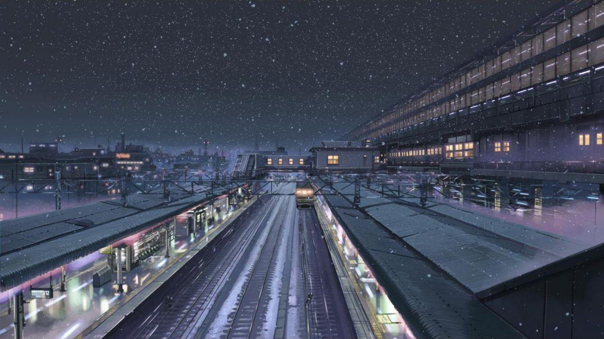 1244x700 Makoto Shinkai 5 Centimeters Per Second wallpaperx1080