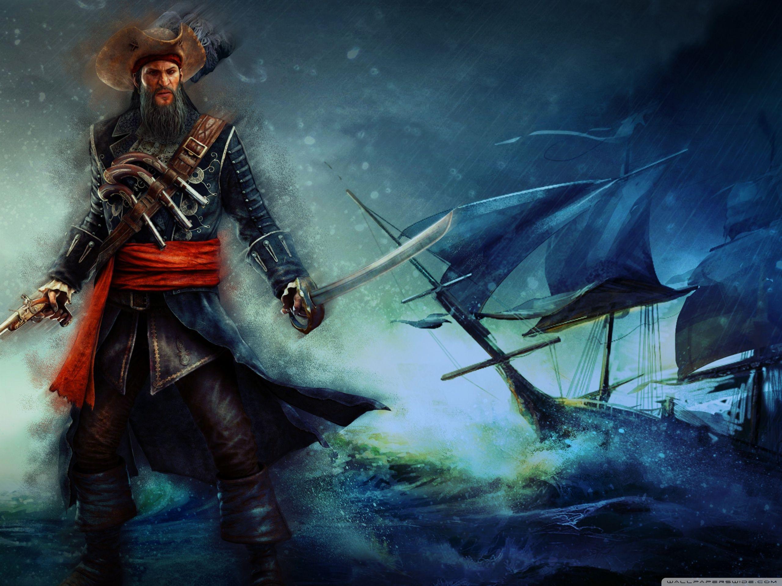 Черная про пиратов. Ассасин Крид 4 черная борода арт. Ассасин пират. Ассасин пиратского Карибского моря. Ассасин Крид пираты.