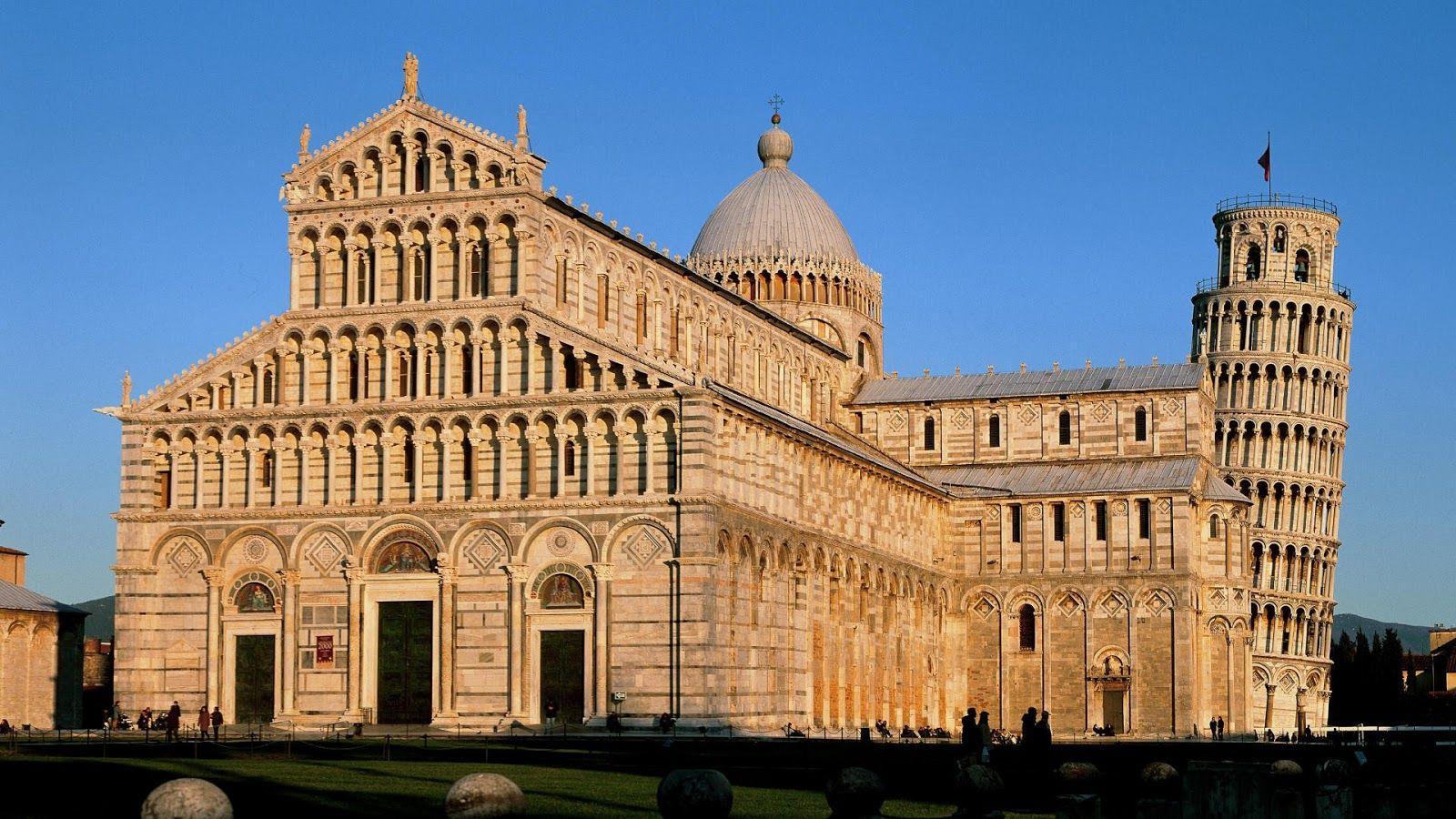 1600x900 wallpapyruss: Tower of Pisa Italy HD Wallpaper