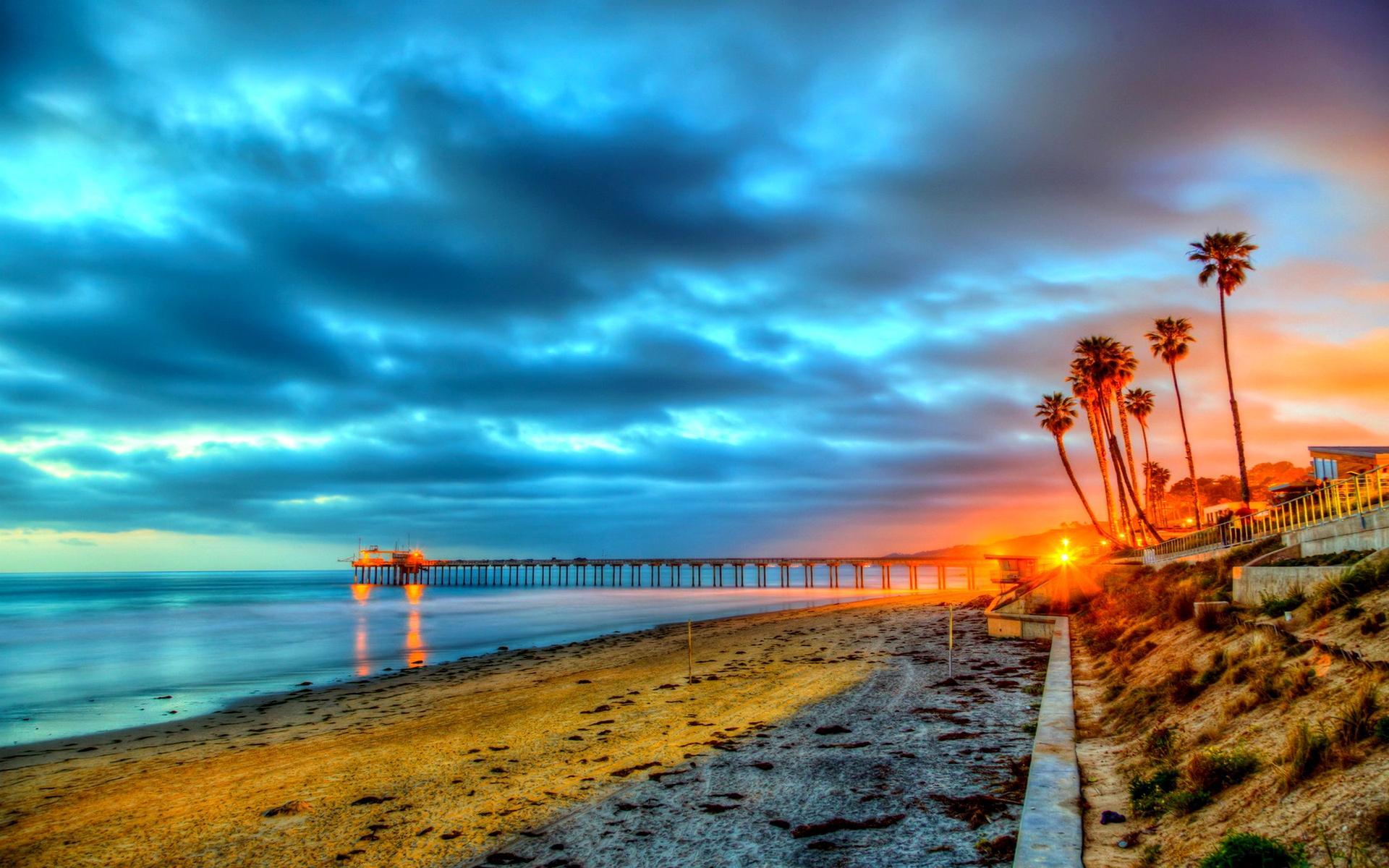 1920x1200 California Beaches Wallpaper