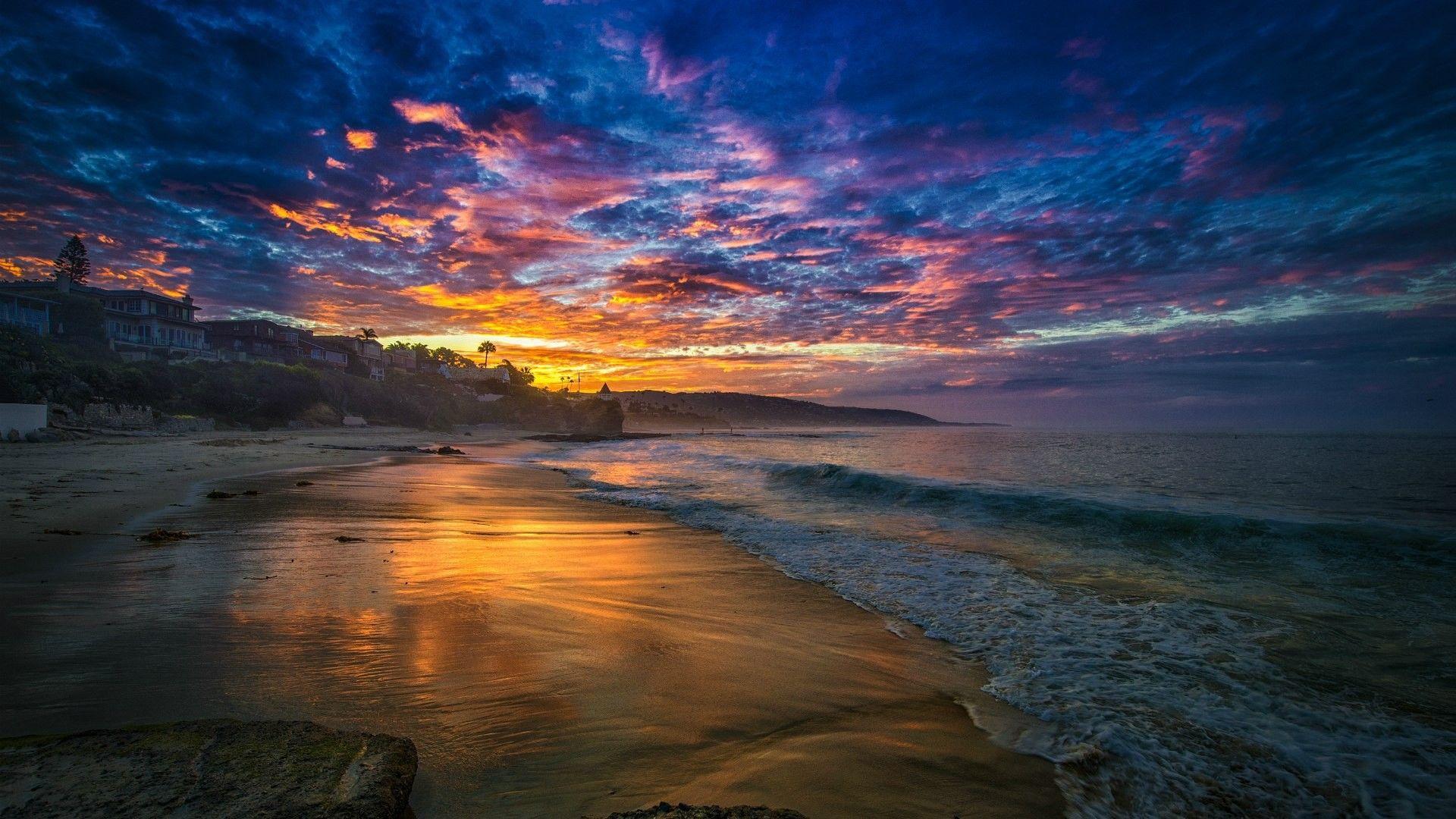 1920x1080 Laguna Beach Wallpaper