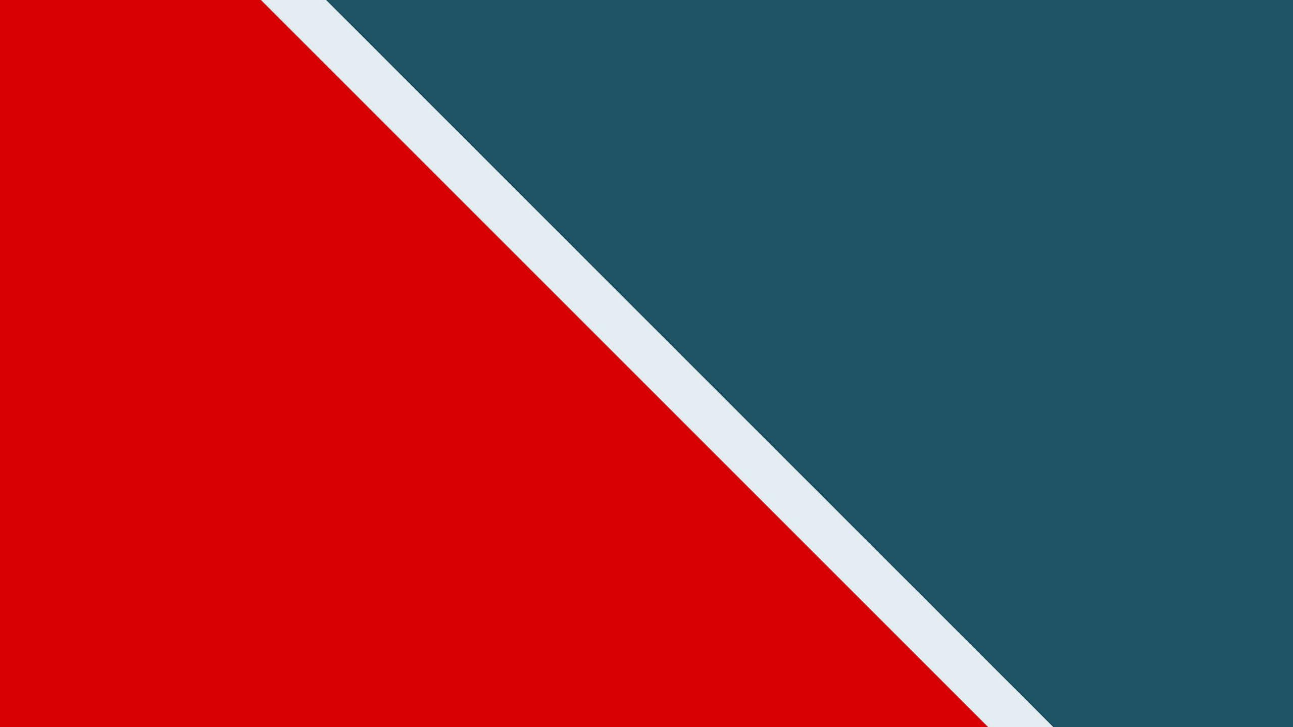 2560x1440 Download wallpaper 2560x1440 line, blue, red, white, minimalism
