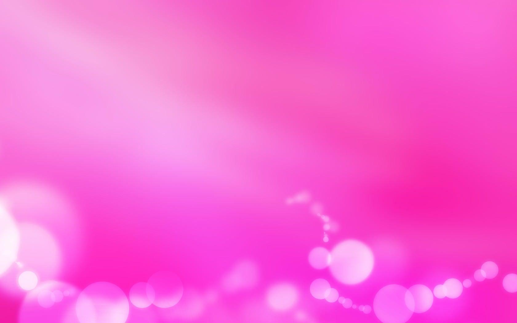 1680x1050 Fuchsia Abstract Pink Bokeh hình nền