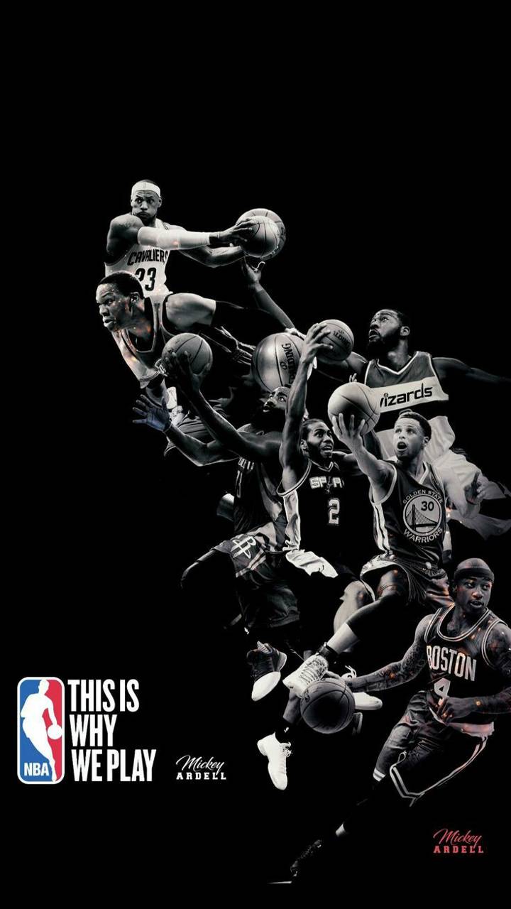 Nba Iphone Wallpapers Top Free Nba Iphone Backgrounds Wallpaperaccess