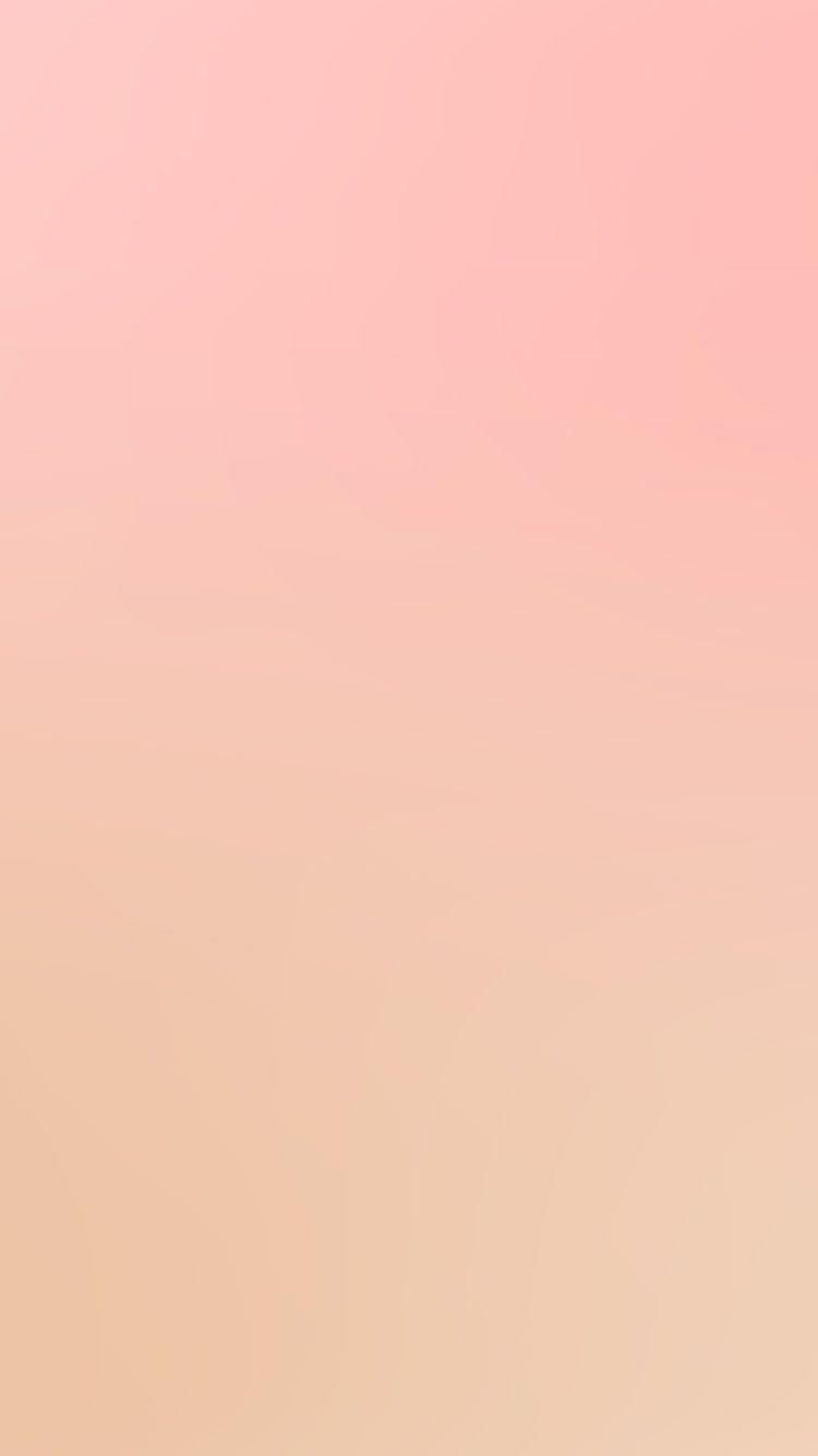 750x1334 Peach Pink Blur Gradation hình nền