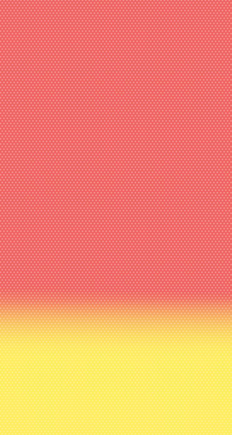 744x1392 Solid Color Wallpaper Border With Coral Background