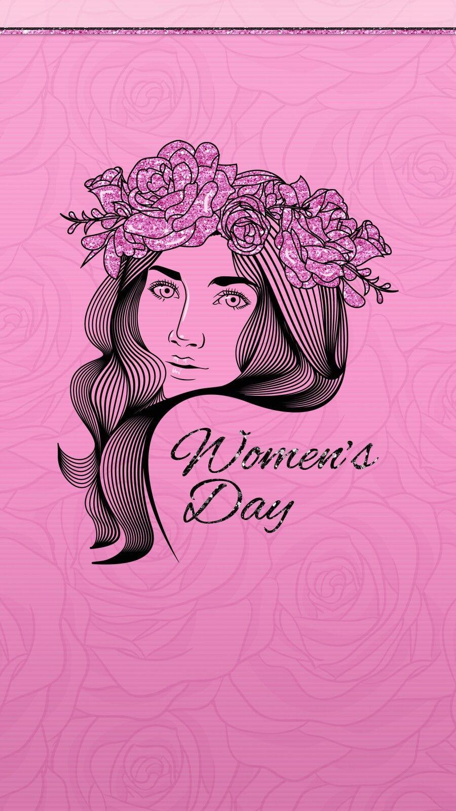 900x1600 Happy women's day. Cute wallpaper, Girl wallpaper, Cute home screens