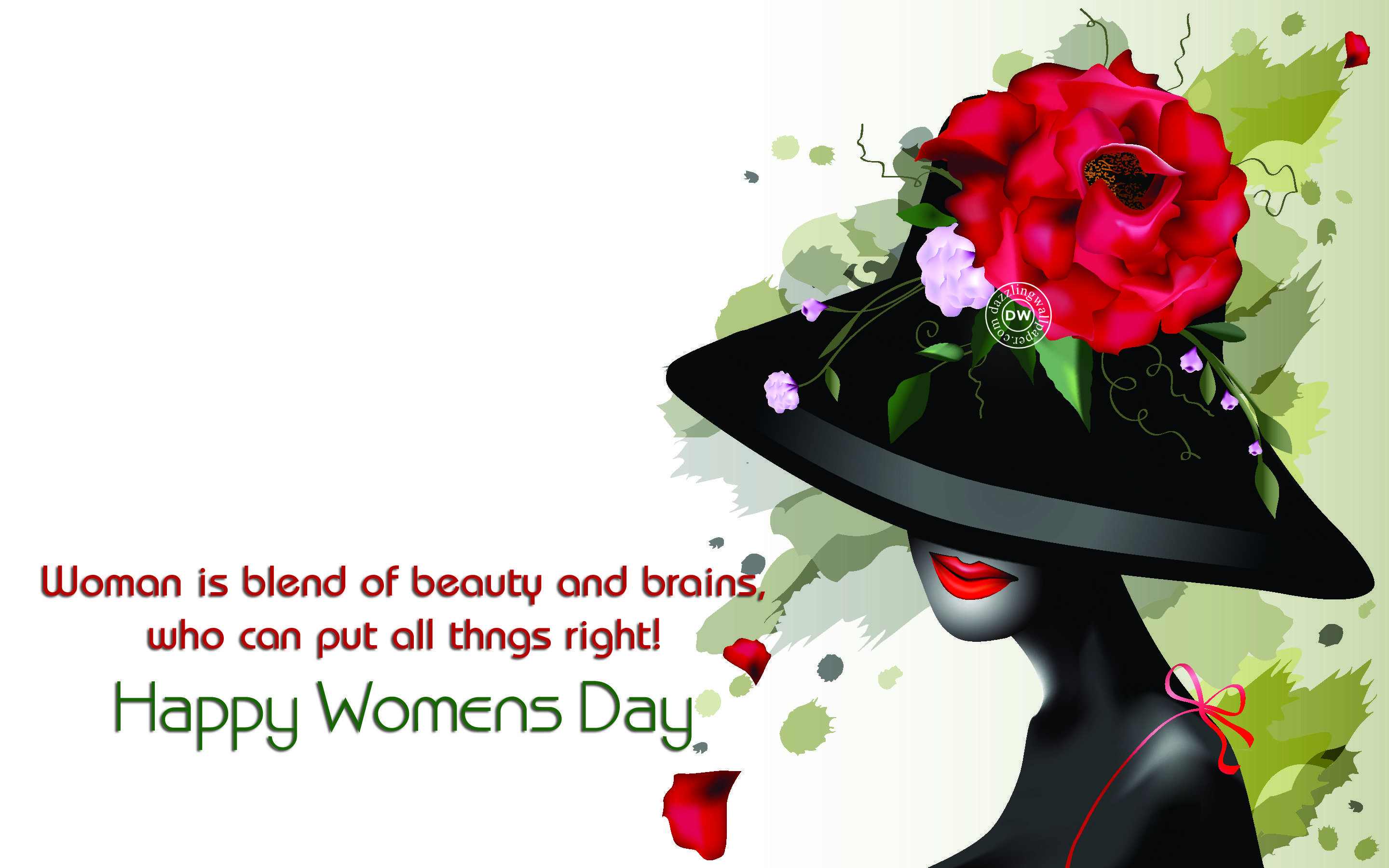 2880x1800 Happy Women's Day Wallpaper