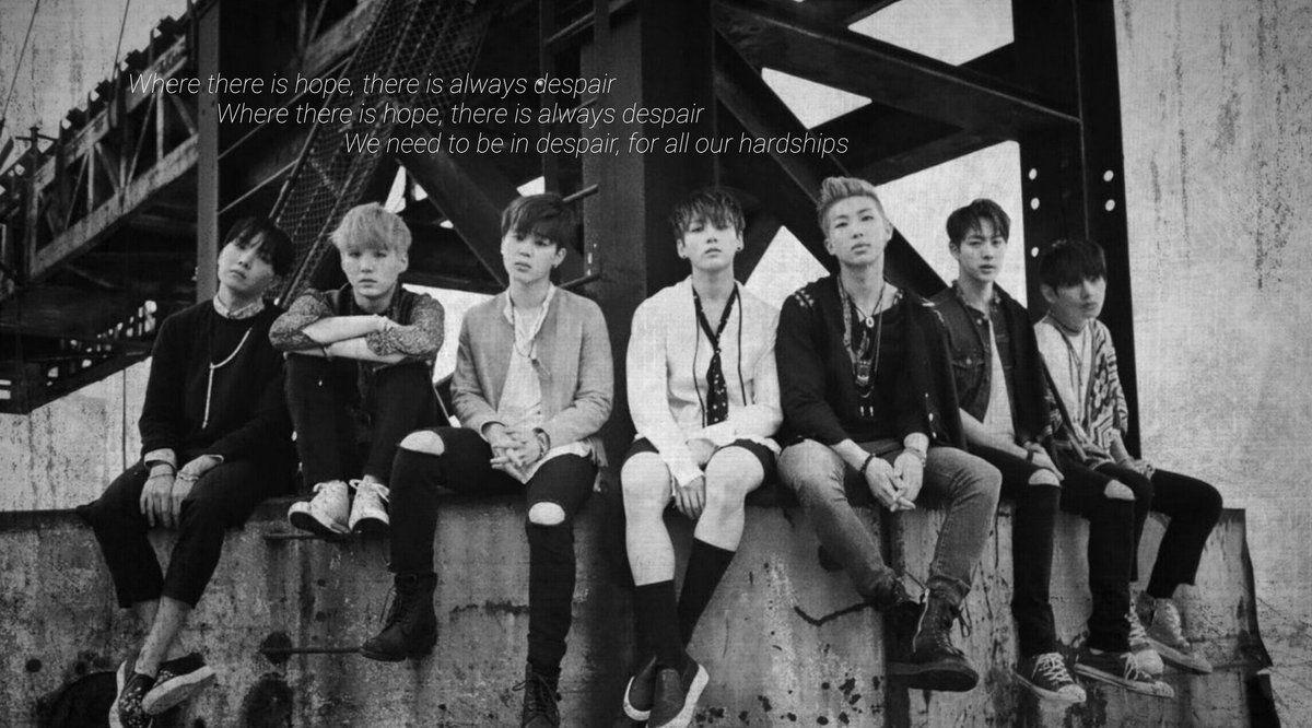 Bts Lyrics Desktop Wallpapers Top Free Bts Lyrics Desktop Backgrounds Wallpaperaccess