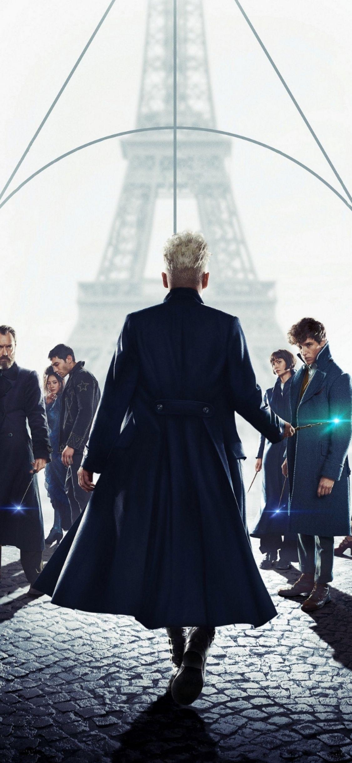 1125x2436 Fantastic Beasts: The Crimes of Grindelwald, movie, poster