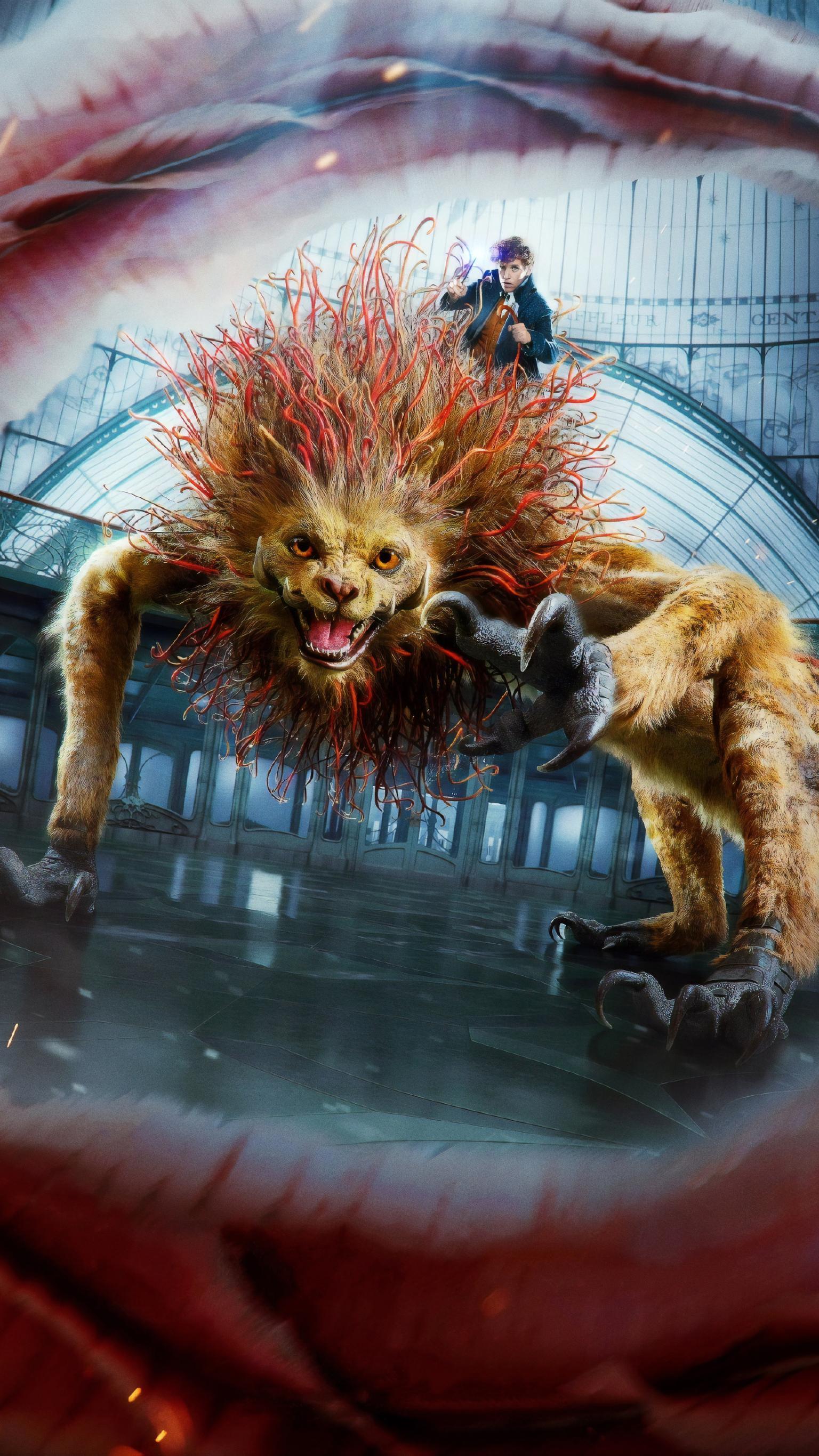 1536x2732 Fantastic Beasts: The Crimes of Grindelwald (2018) Phone Wallpaper