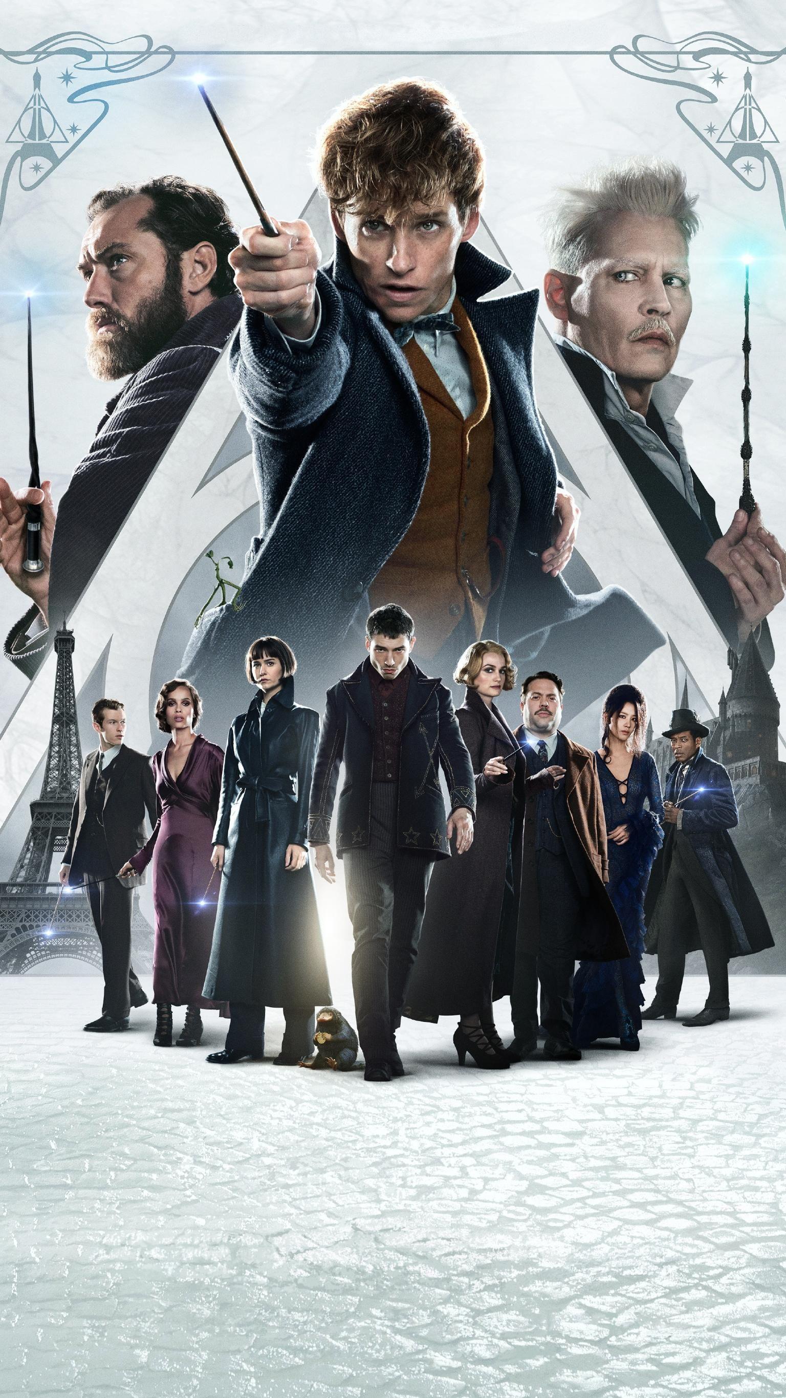 1536x2732 Fantastic Beasts: The Crimes of Grindelwald (2018) Phone Wallpaper