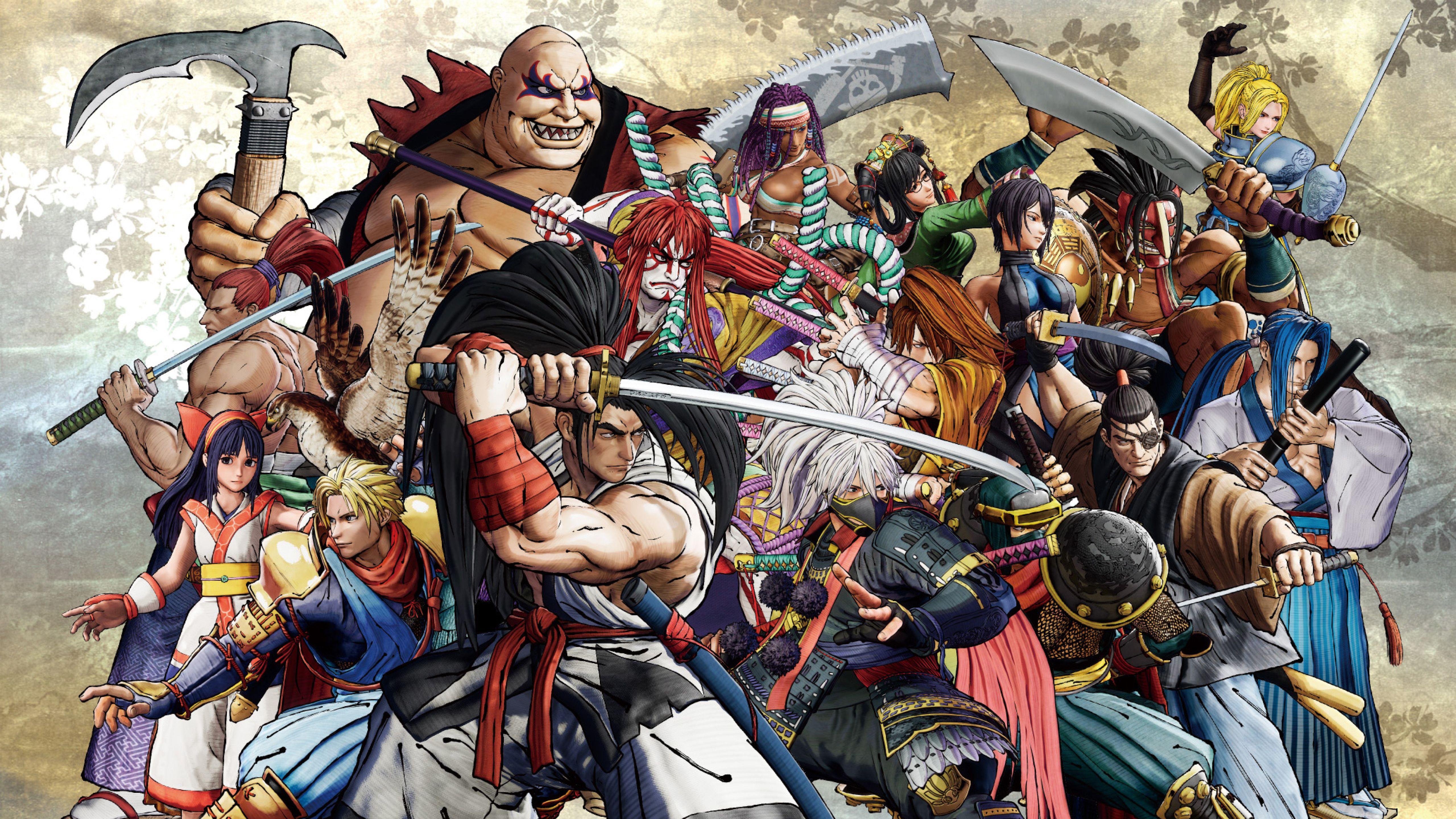 5120x2880 Samurai Shodown All Charcters 5K Wallpaper, HD Games 4K