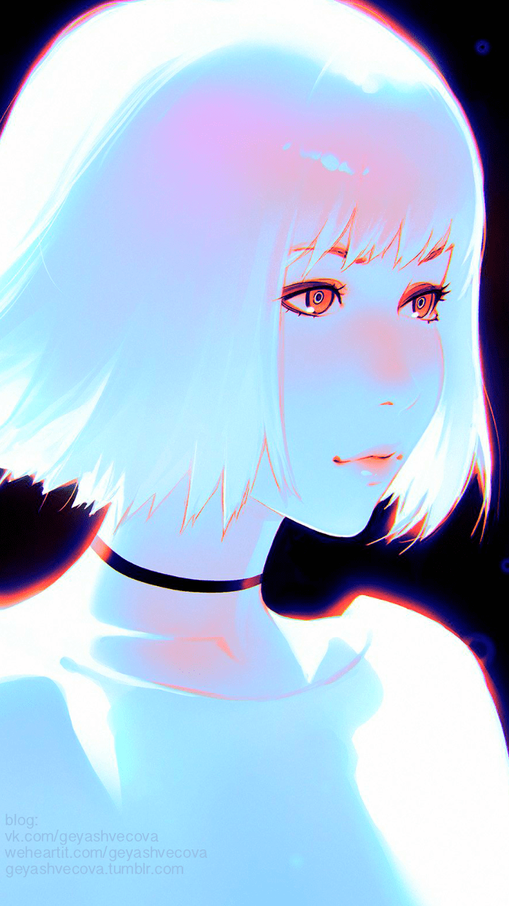 720x1280 Beautiful Korean Anime Girl Wallpaper