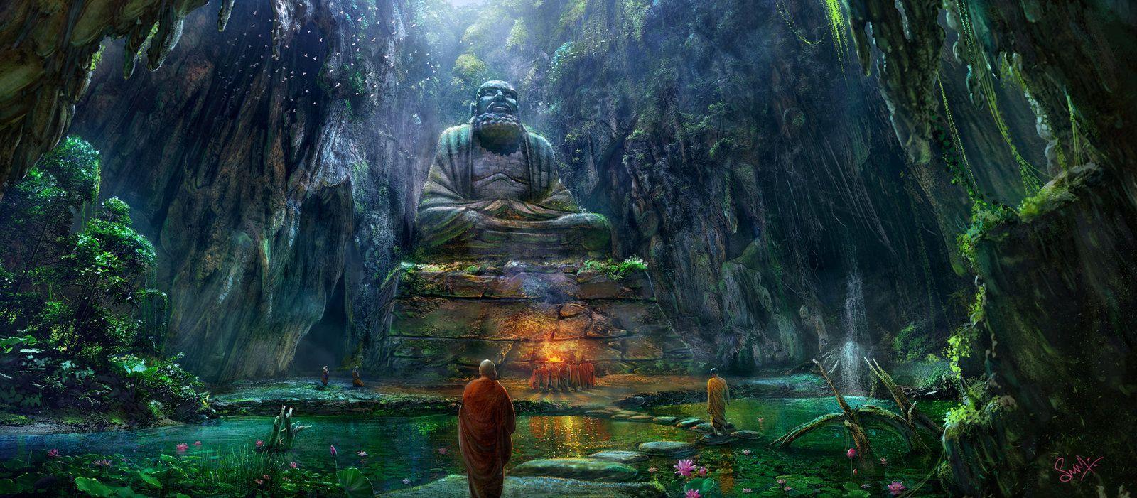 1600x701 Bodhidharma cave